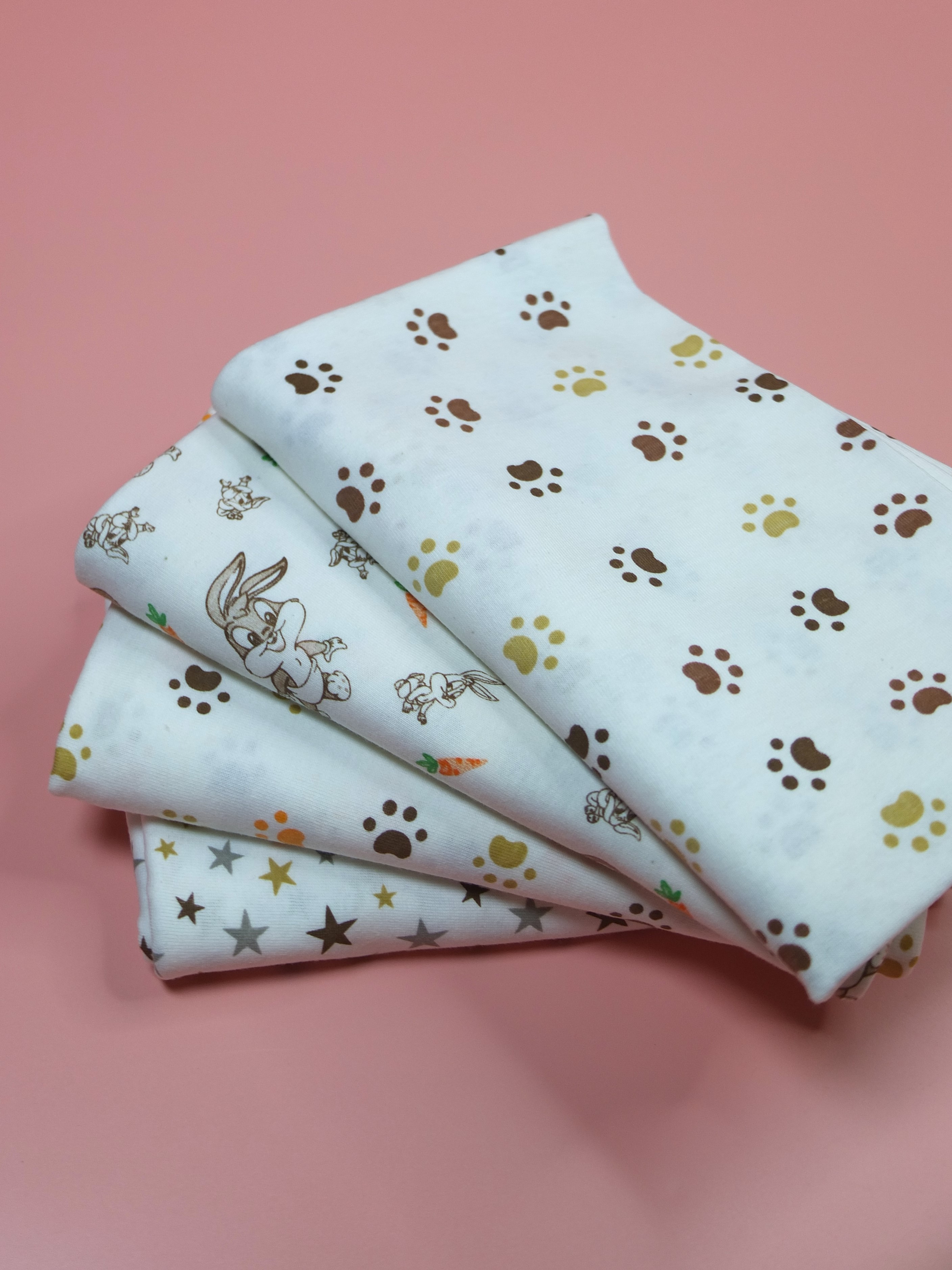 Пелёнка Дашенька комплект 4 шт трикотаж 80х100 см 4 шт. - фото 3