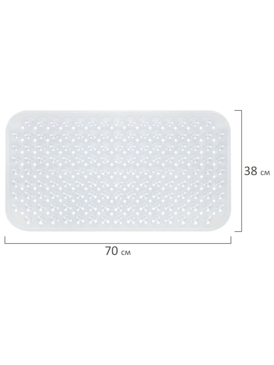 Коврик для ванной PRIMILA Полусферы 38 x 70 см - фото 14