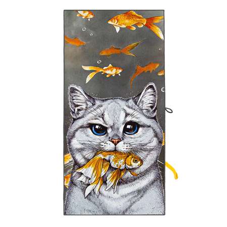 Полотенце BRAVO The Cat 70 x 140 см