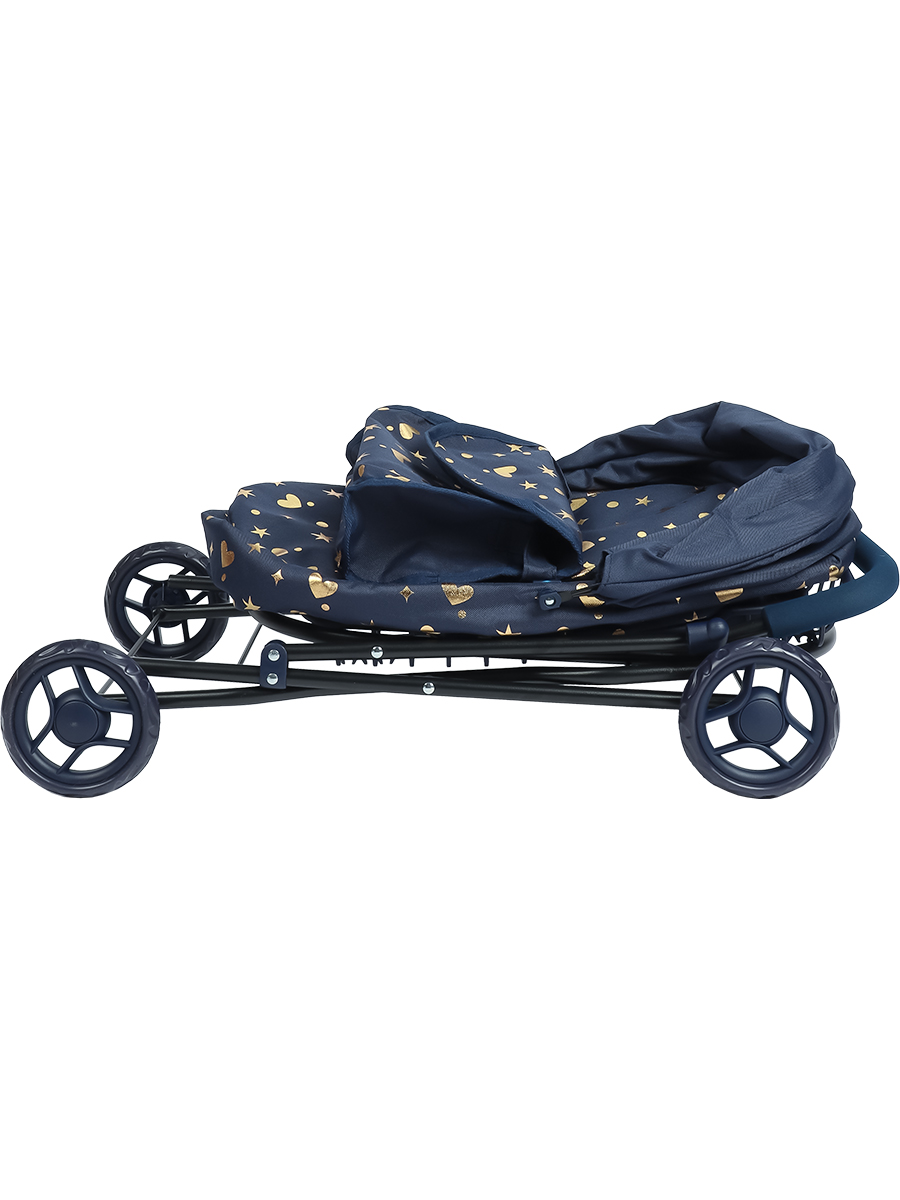 Коляска-люлька для кукол Рыжий кот 9325-BS - фото 8