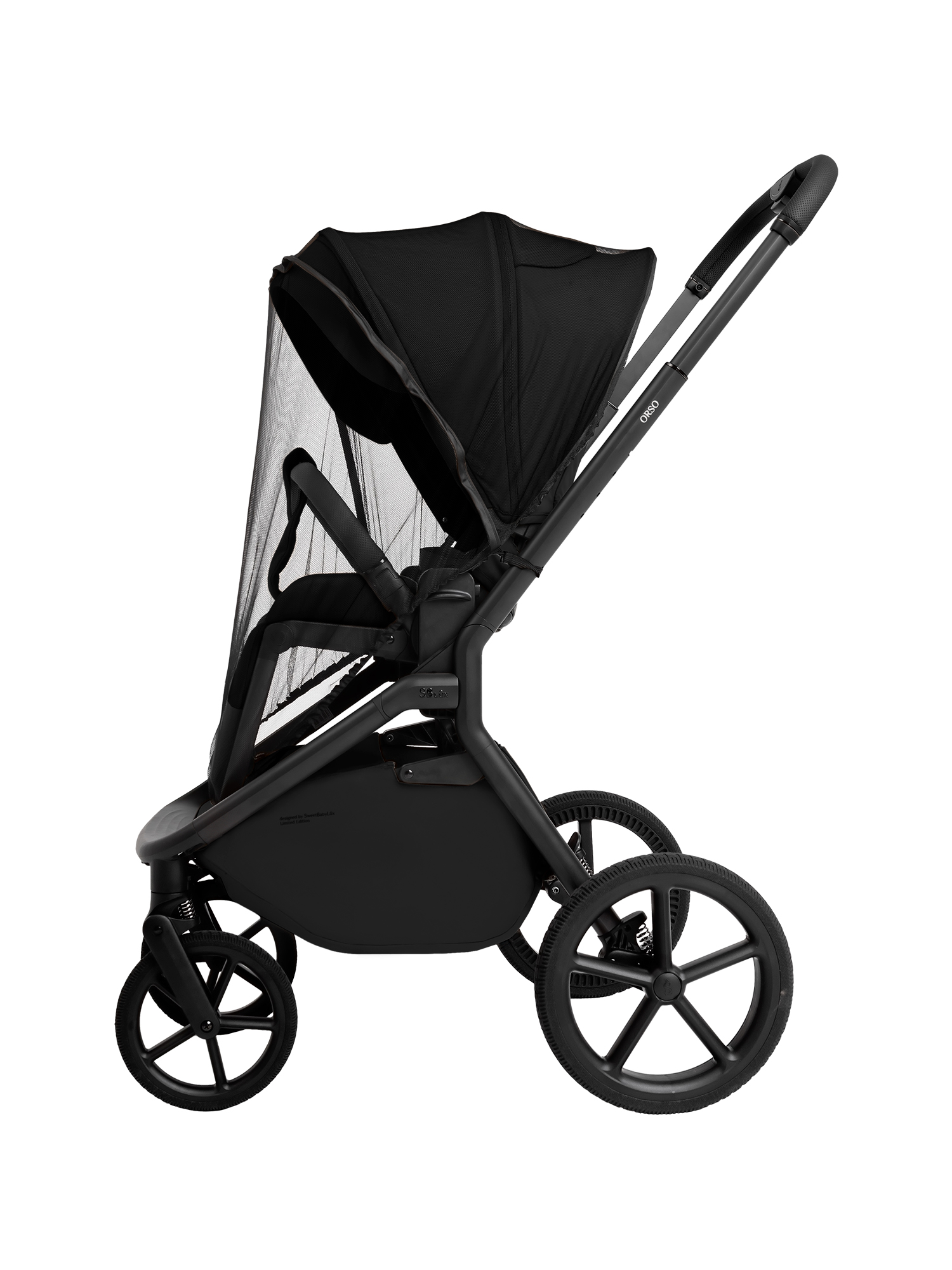 Коляска 2в1 Sweet Baby Orso Black черный - фото 42