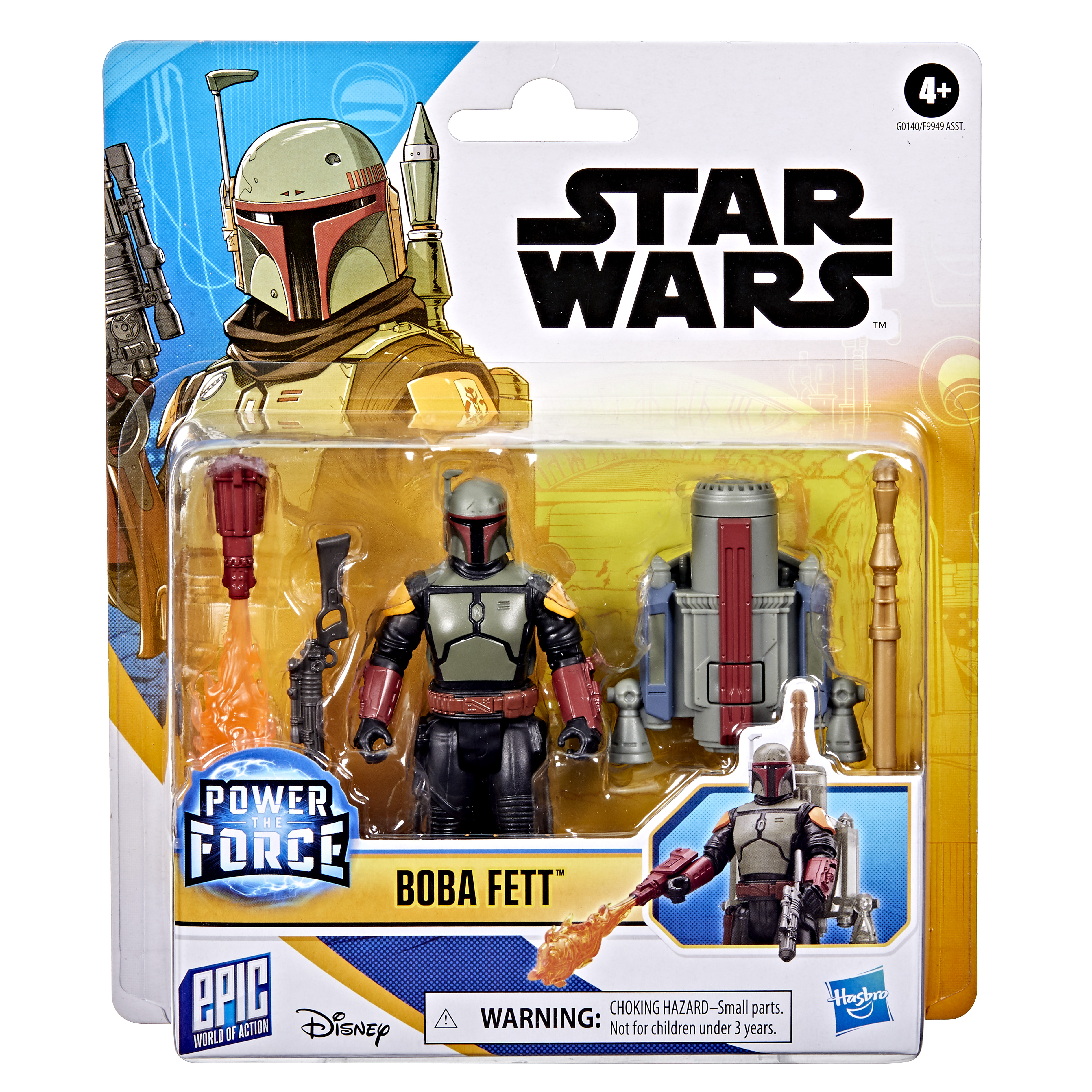 Игровой набор Hasbro Star Wars Epic Hero Боба Фетт - фото 4