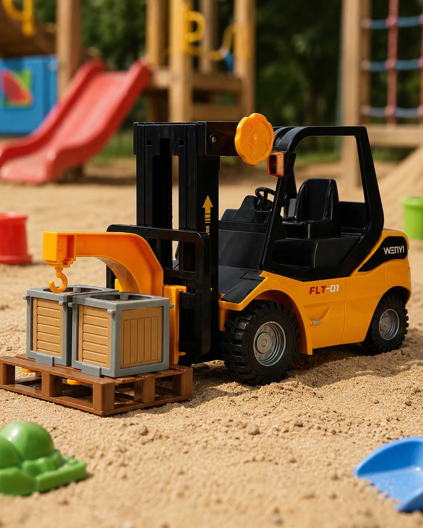 Погрузчик Mobicaro 1:14 FCJ1374526 - фото 4