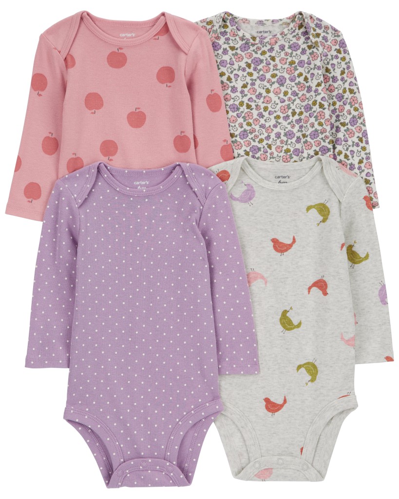 Боди 4 шт Carters 1R582610 - фото 1