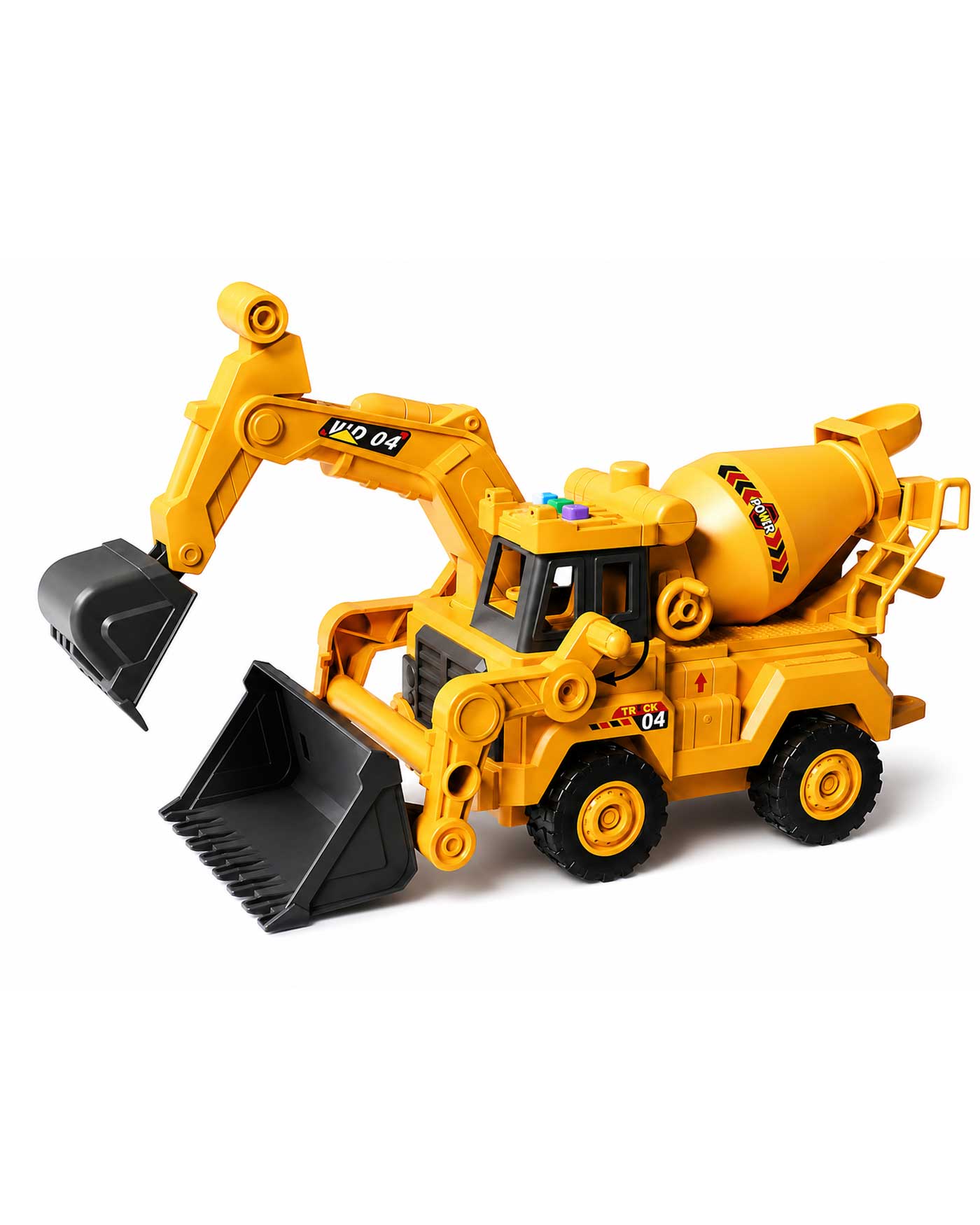 Экскаватор Mobicaro Экскаватор-бетономешалка 1:16 FCJ1301307 - фото 1