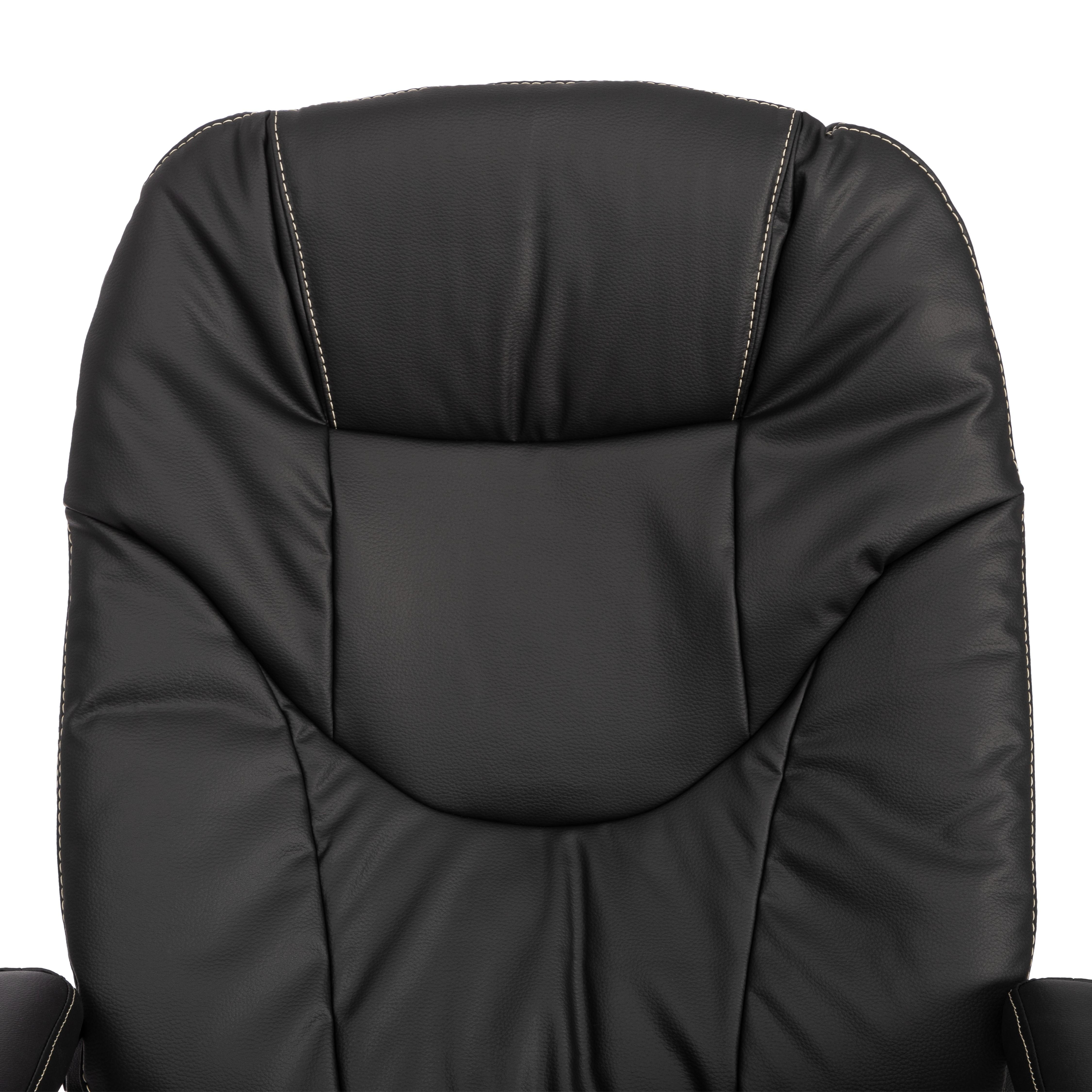 Компьютерное кресло TETCHAIR Комфорт Люкс кож/зам черный - фото 8