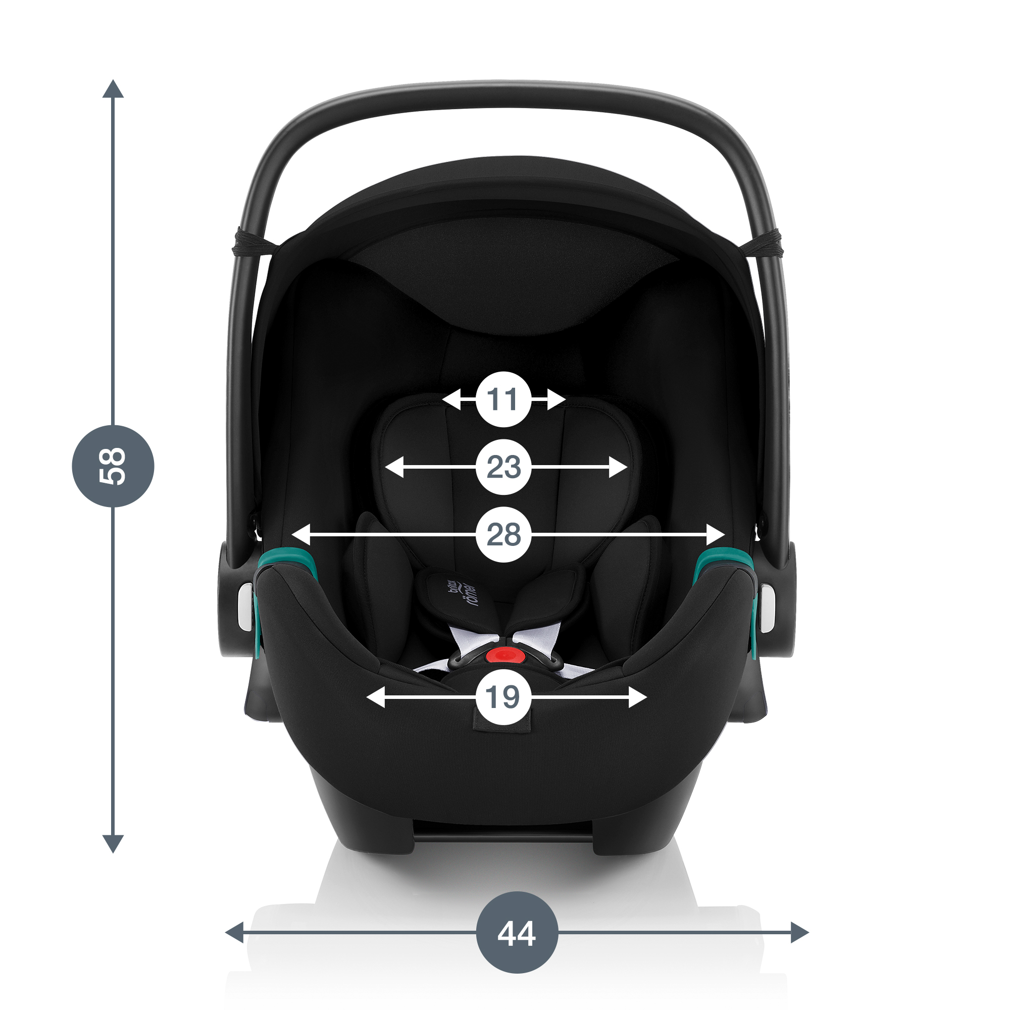 Автокресло Britax Roemer Baby-Safe Space Black 0 (0 -13 кг) - фото 11