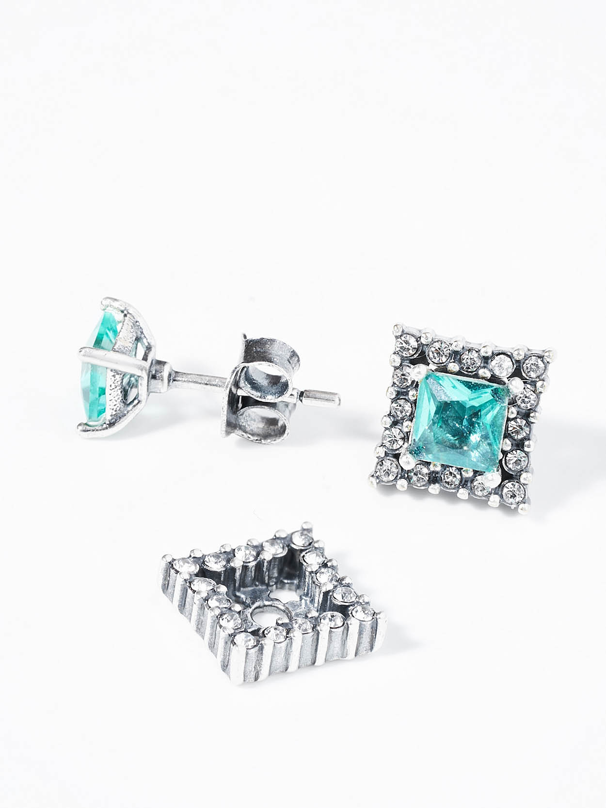 Серьги Shine and Beauty 30226-309-с-голубтопаз - фото 6