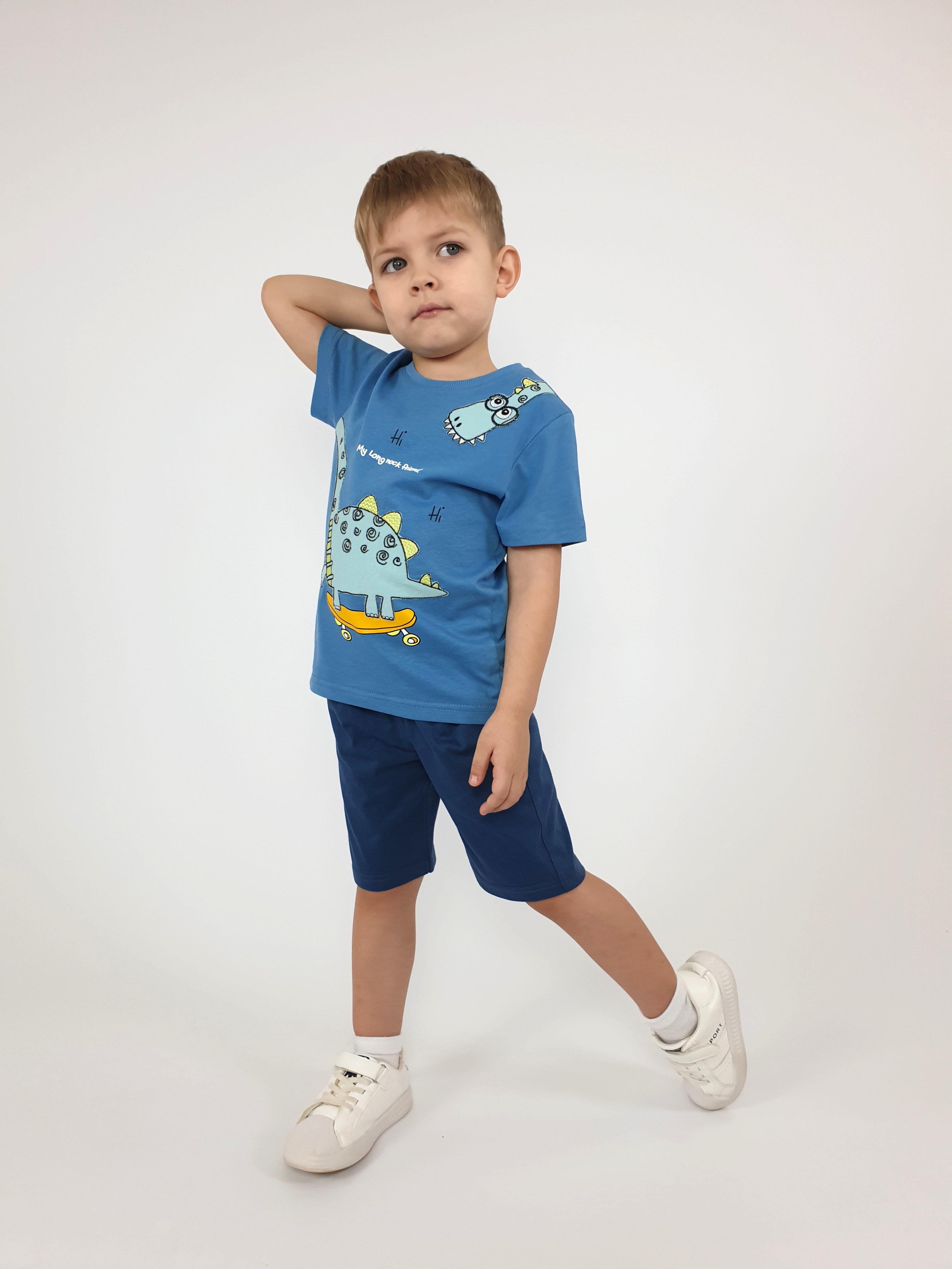 Футболка и шорты Luneva 01-139-3. - фото 6