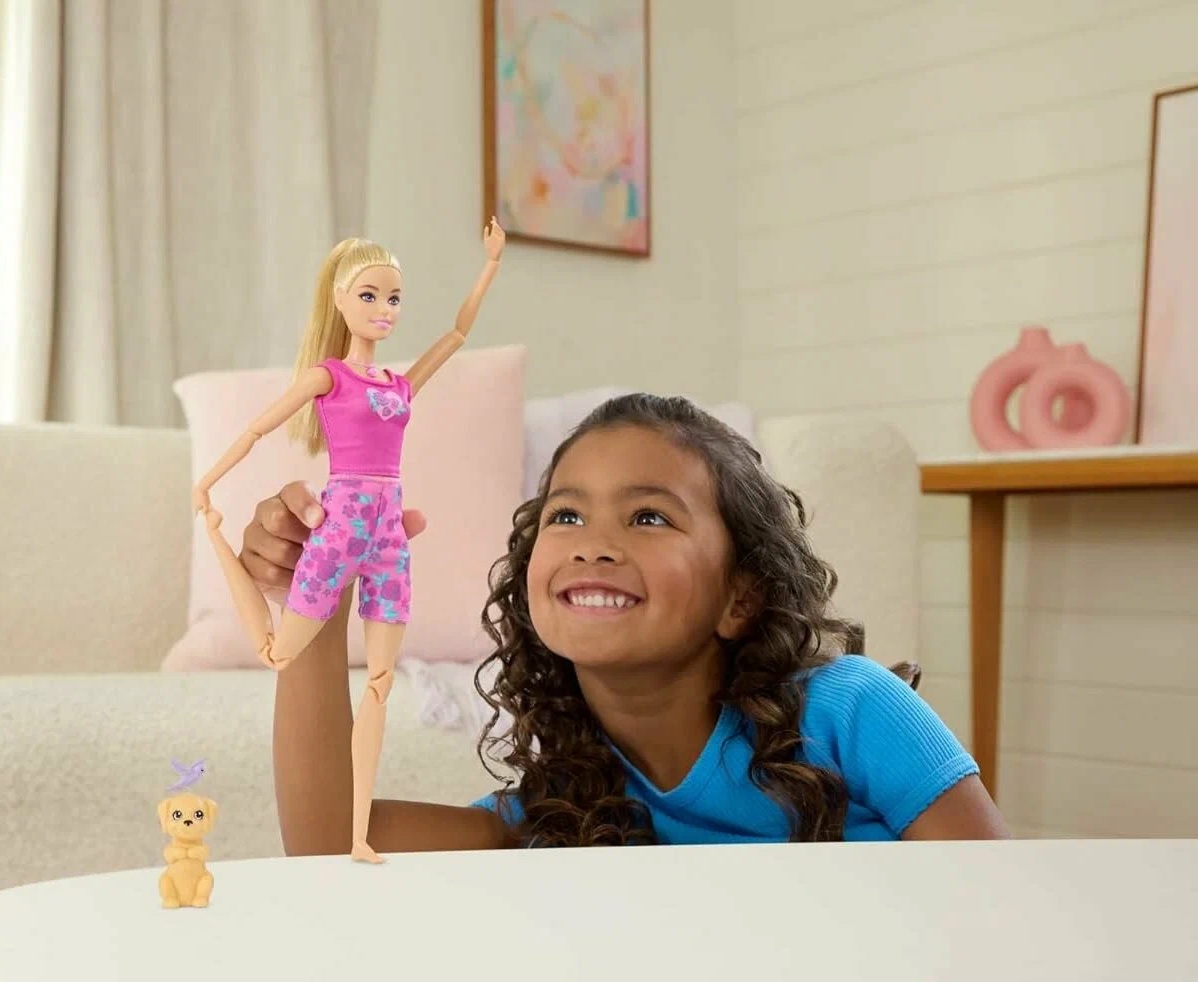 Кукла модельная Barbie шарнирная Mattel Йога медитаци высота 29 см JJN55 - фото 7