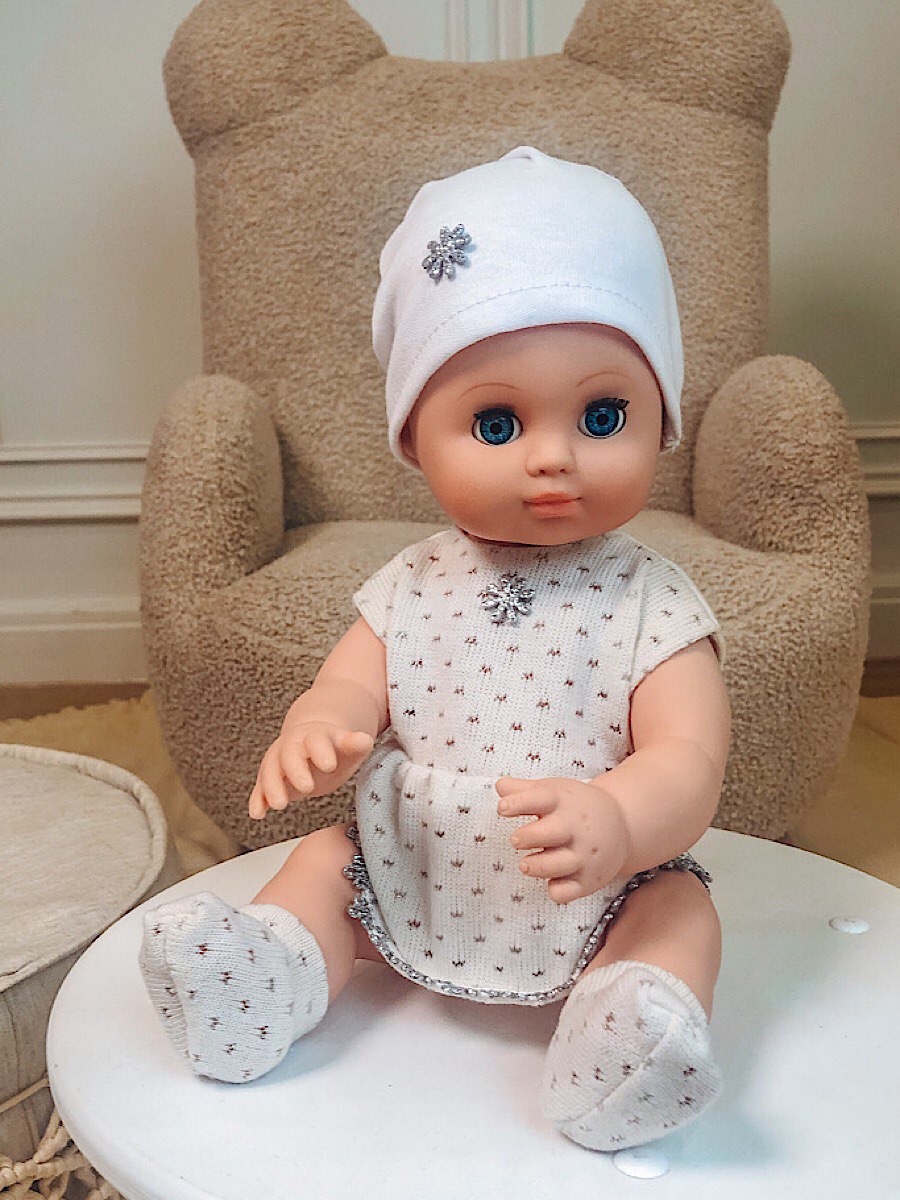 Кукла пупс СТРАНА КУКОЛ большая озвученная высота 35 см 24-09.3 - фото 5