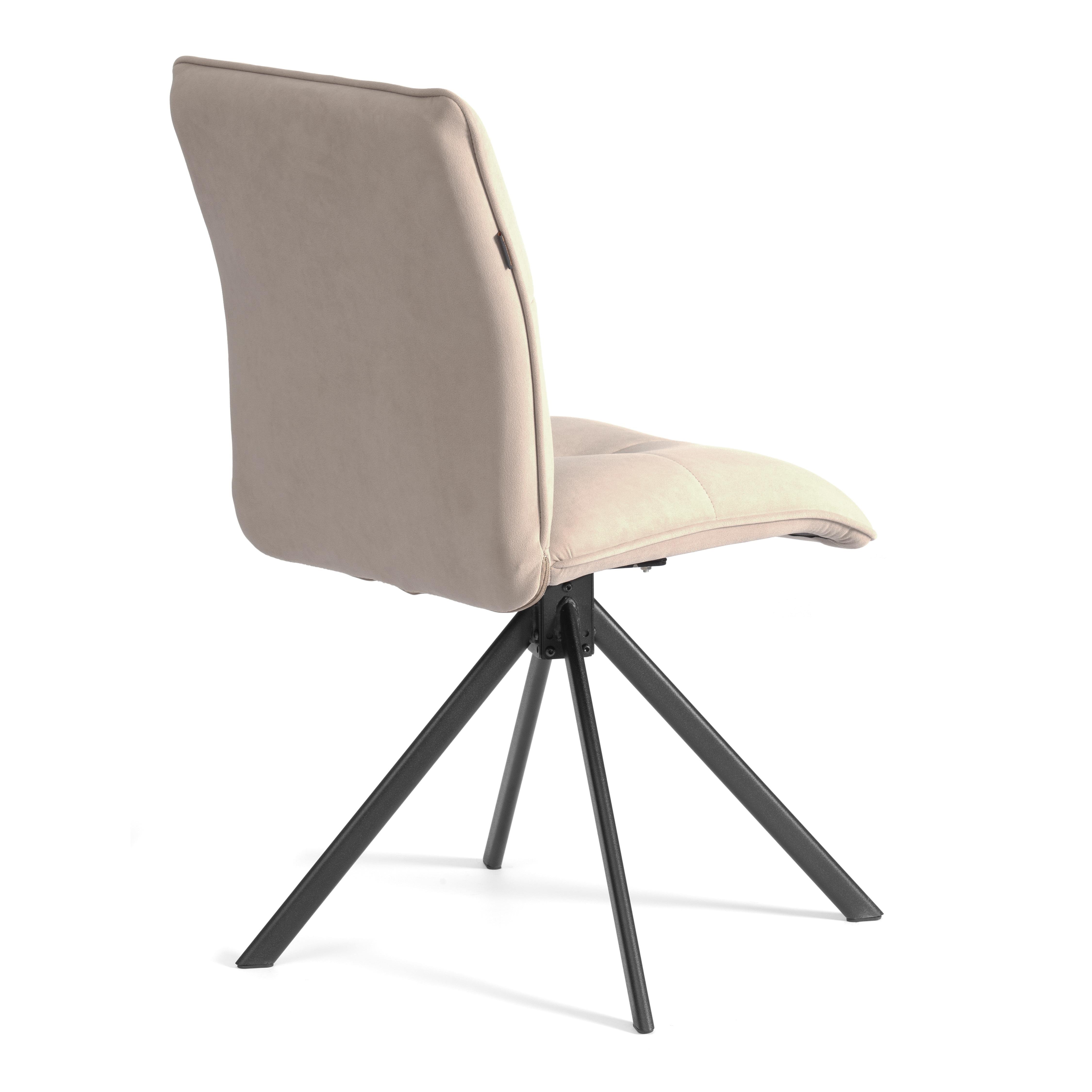Стул TETCHAIR велюр, бежевый - фото 11