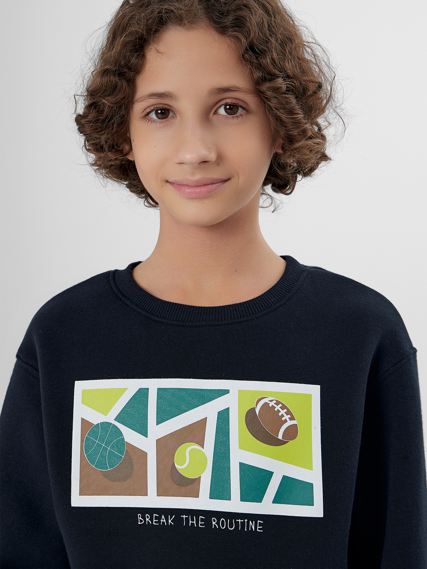 Костюм Mark Formelle (Марк Формэль) 393324/неви +зеленый +печать - фото 5