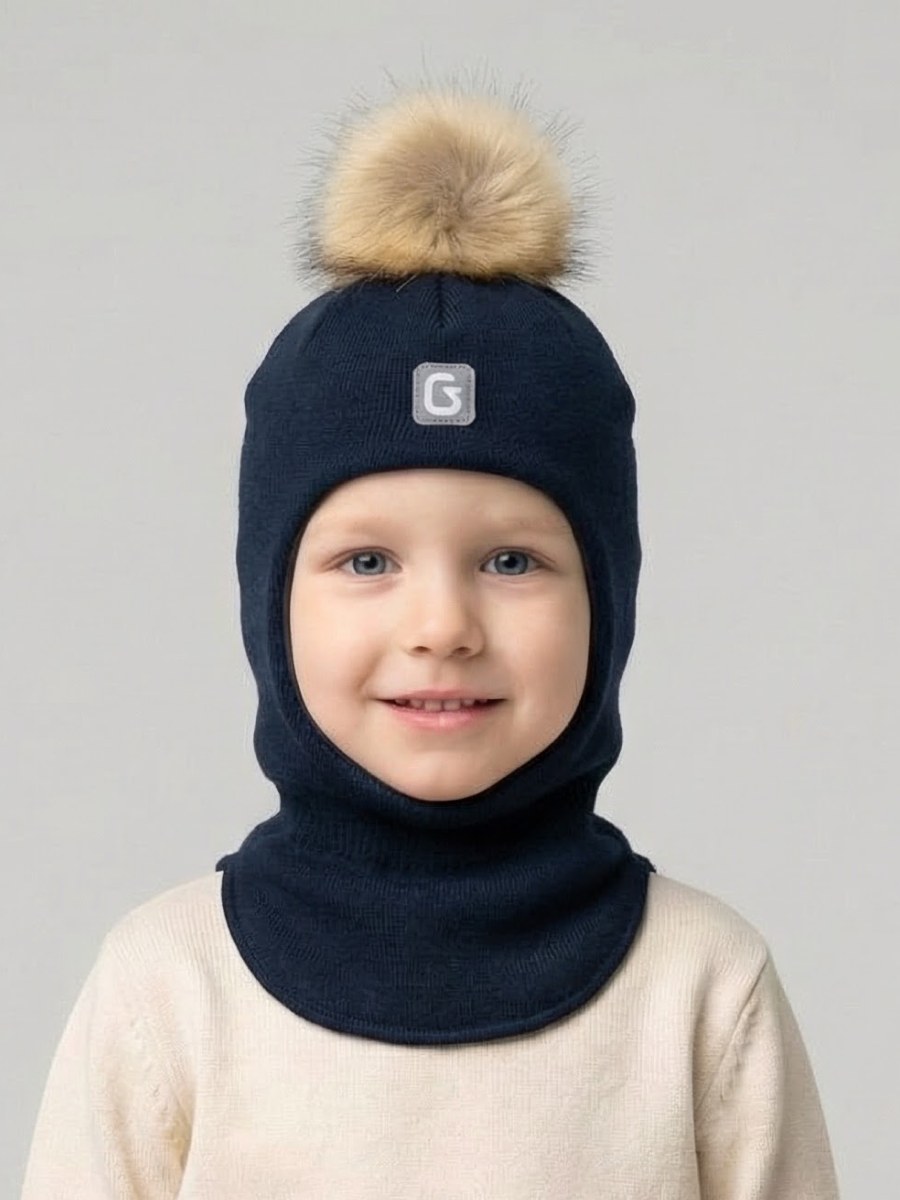 Шапка GUSTI GW25AC1212B-NAVY - фото 1