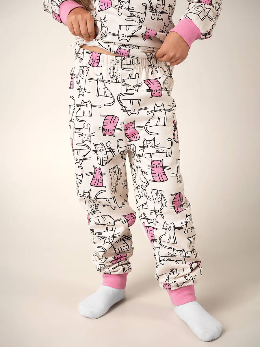 Пижама HappyFox HF00920молочный - фото 11