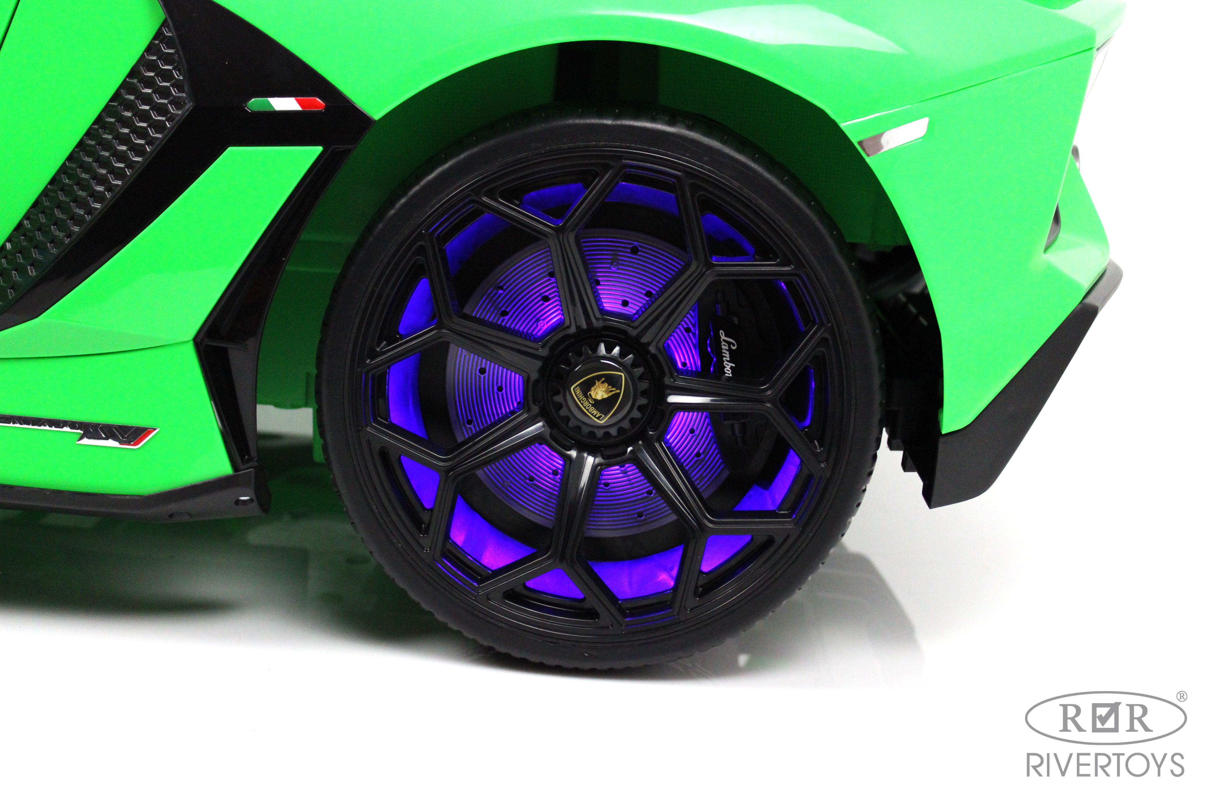 Электромобиль RIVERTOYS A111MP-GREEN С пультом ДУ - фото 32