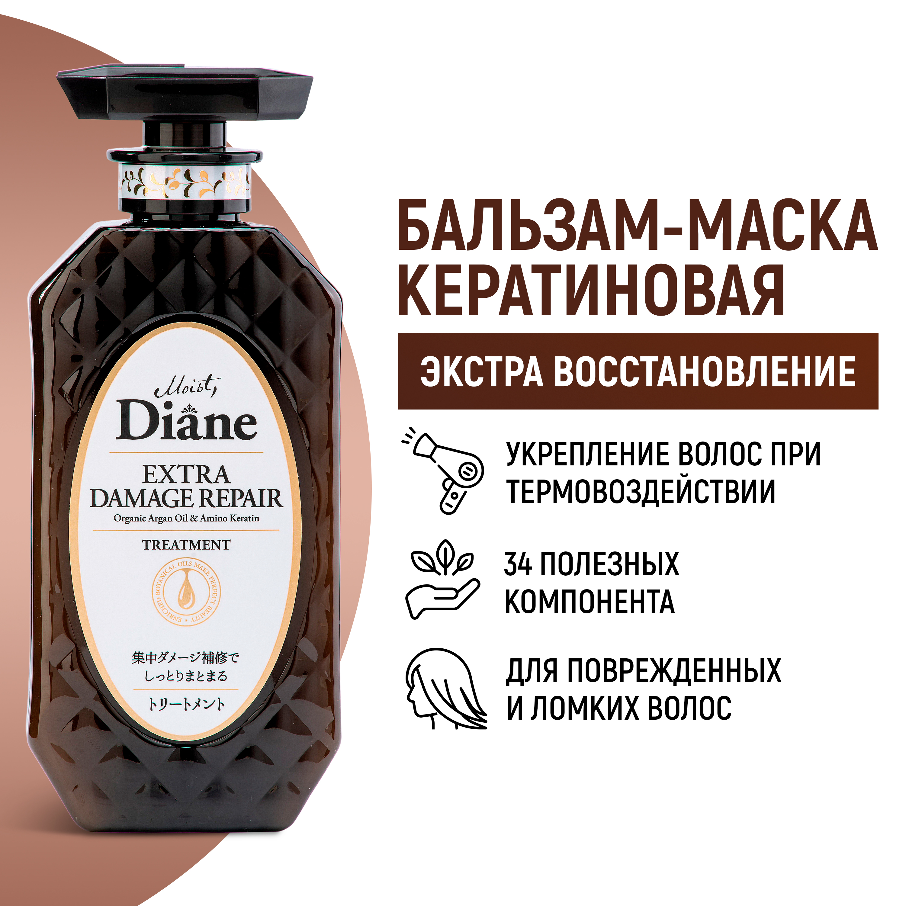 Бальзам Moist Diane Perfect Beauty 450 мл - фото 1