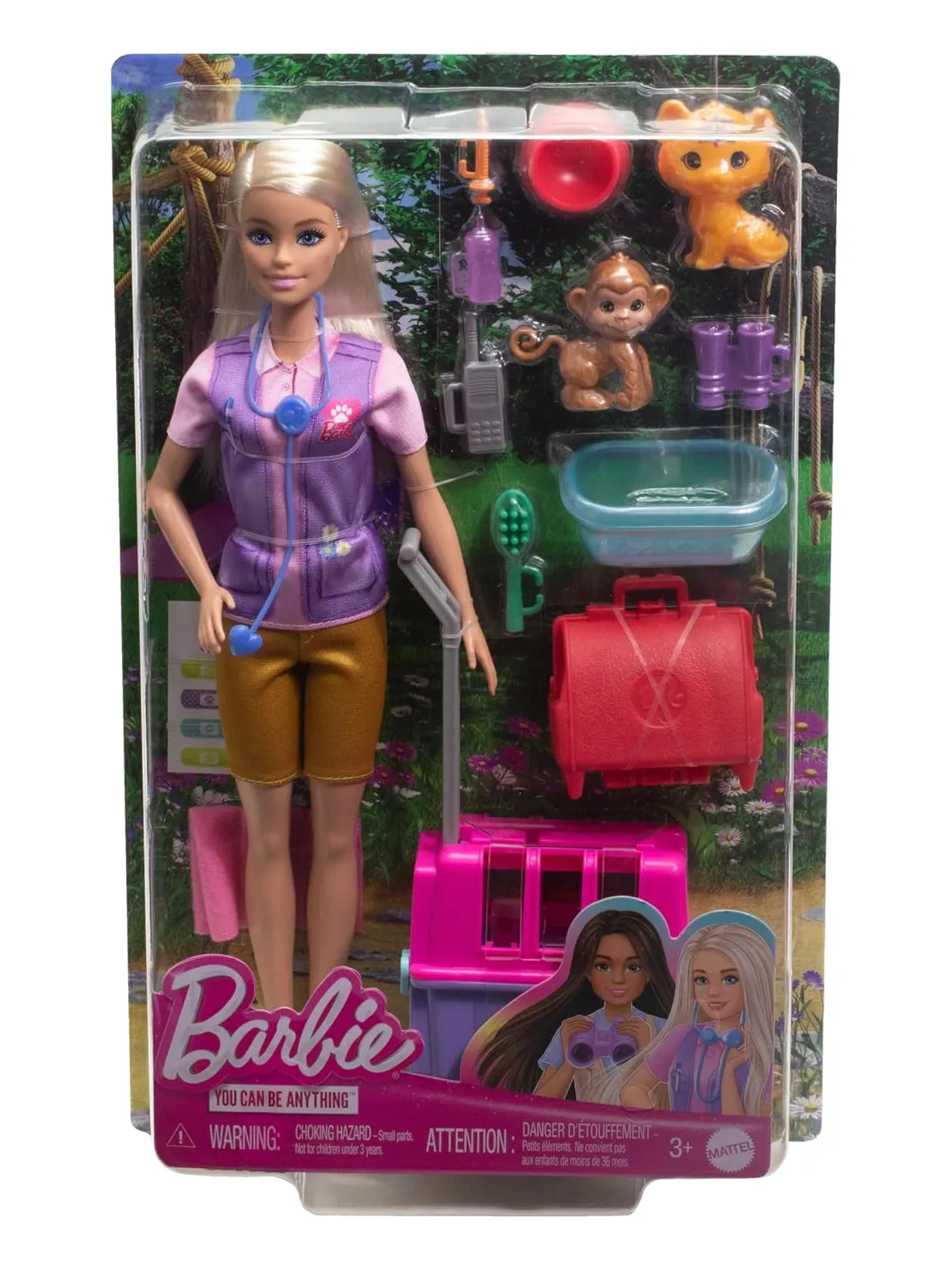 Кукла классическая Barbie Animal Rescue Station HRG50 - фото 2