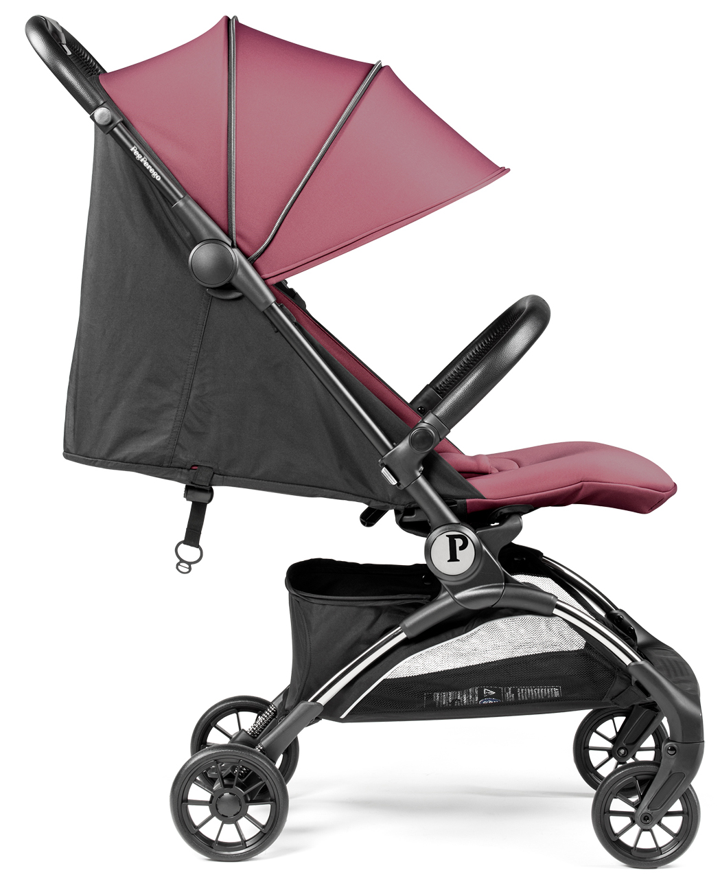 Коляска прогулочная Peg-Perego Volo бордовый - фото 7