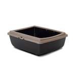 Туалет для кошек Lilli Pet Eco 48х38х14 см кофейный