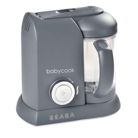 Пароварка блендер для детского питания BEABA Babycook Solo серый