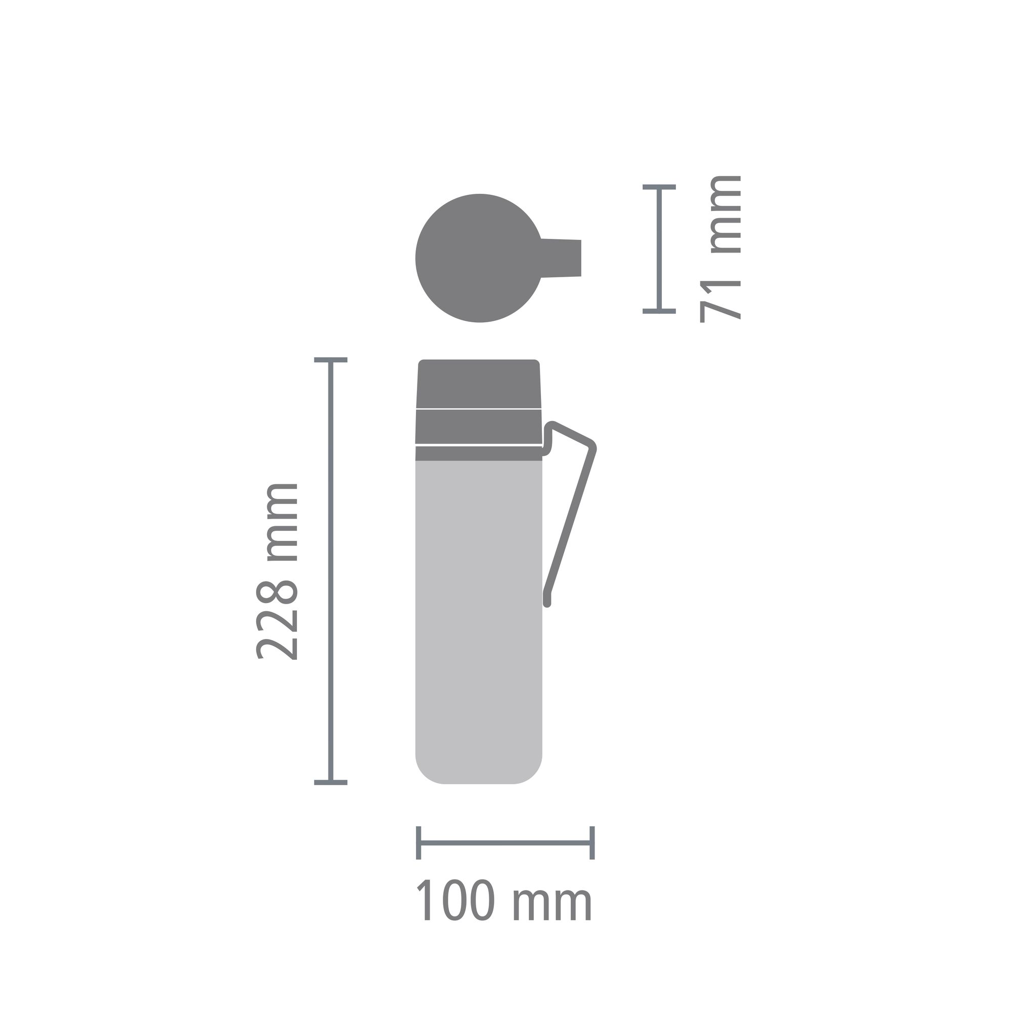 Термобутылка Brabantia Make&Take 500мл - фото 7