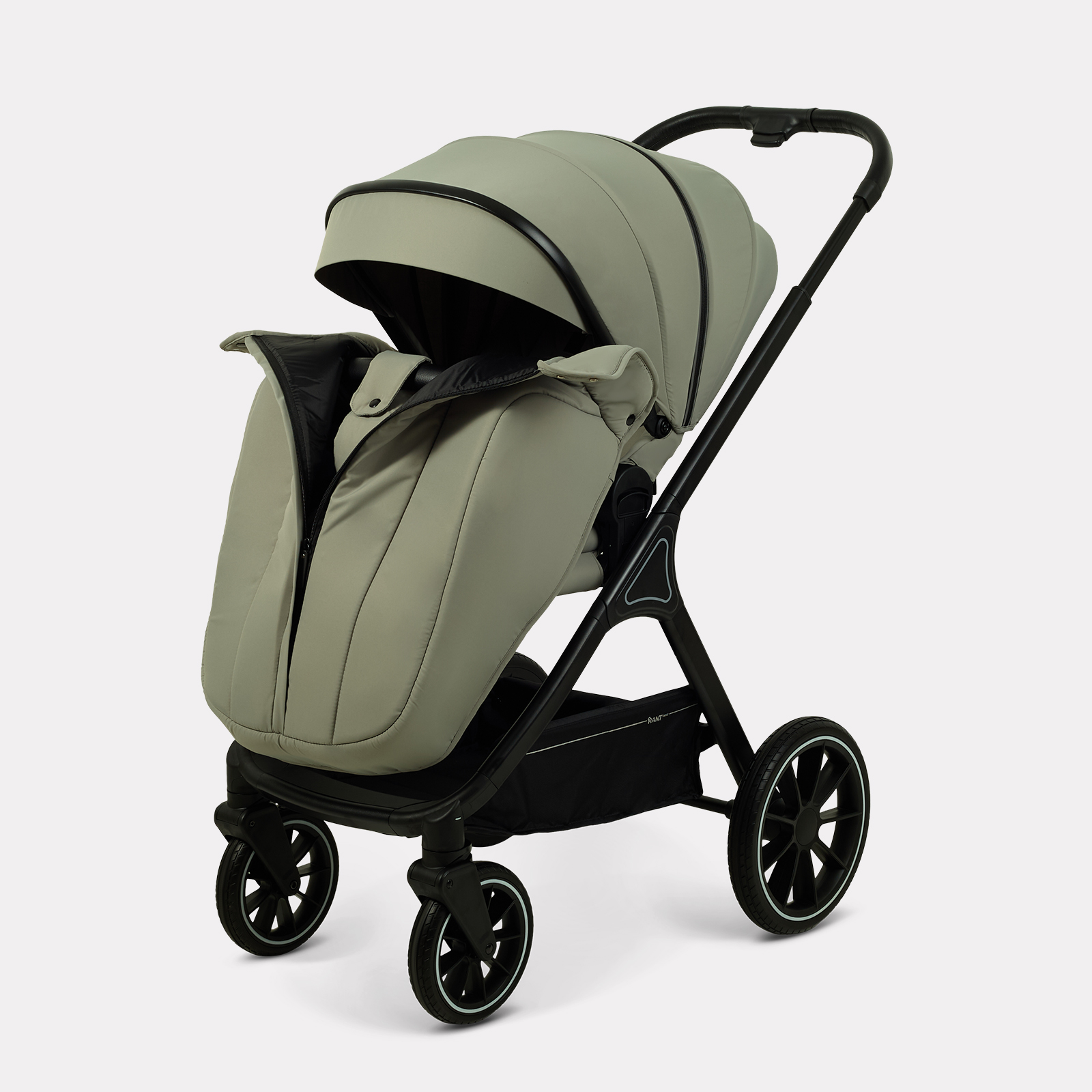 Коляска 2в1 Rant Basic Terra 2в1 зеленый - фото 8