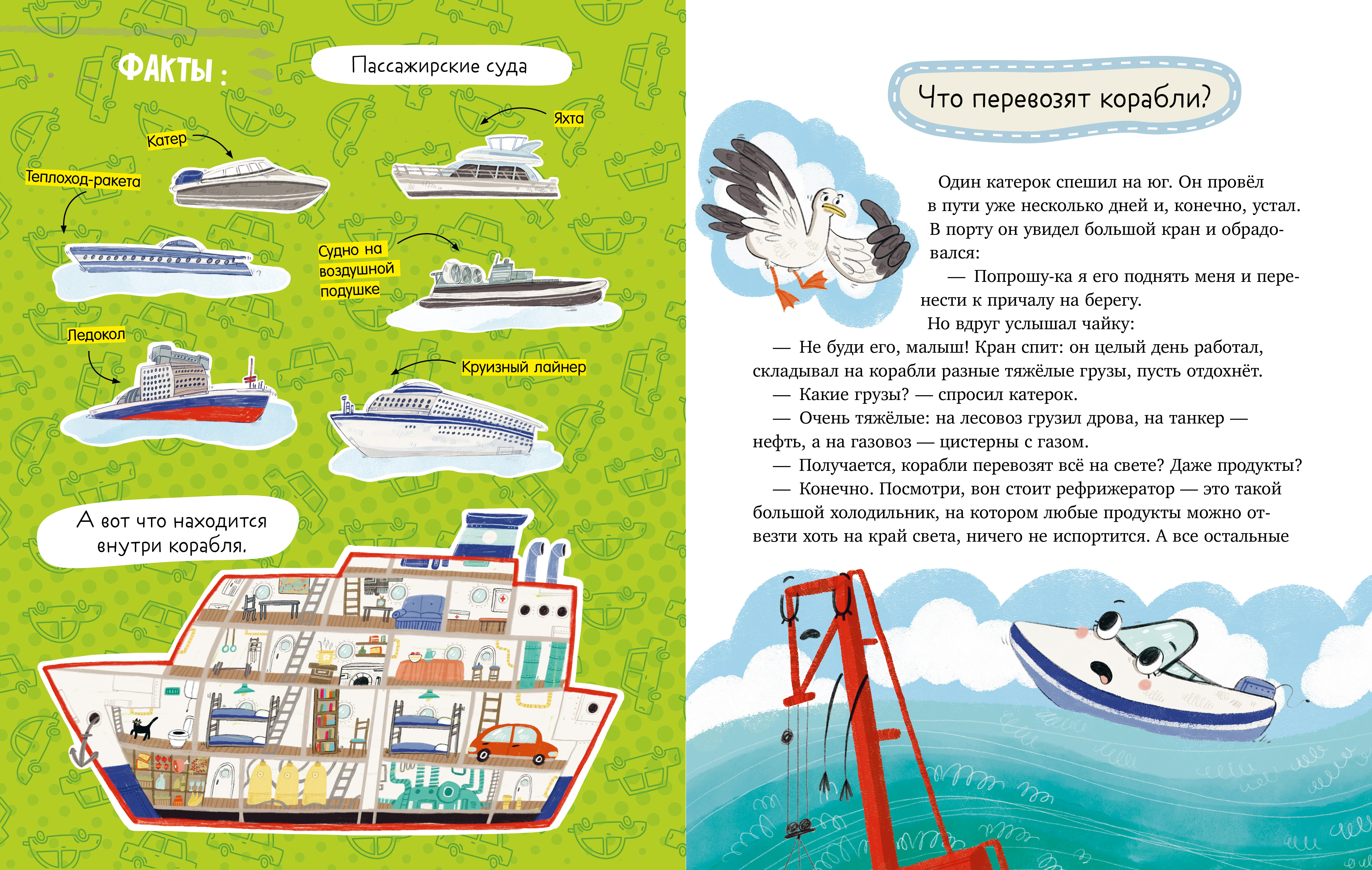 Лисенок Почемучка. Транспорт/Ульева Е. Clever Энциклопедия в сказках - фото 5