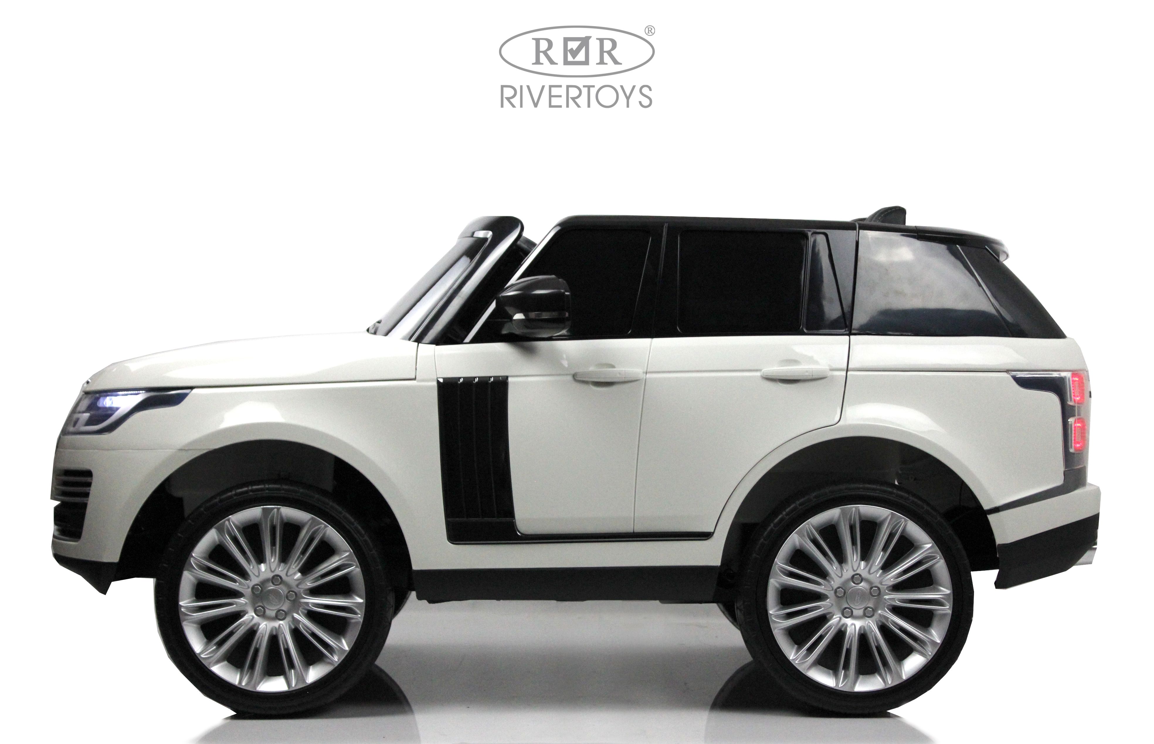 Электромобиль RIVERTOYS Land Rover Y222YY-WHITE С пультом ДУ - фото 15