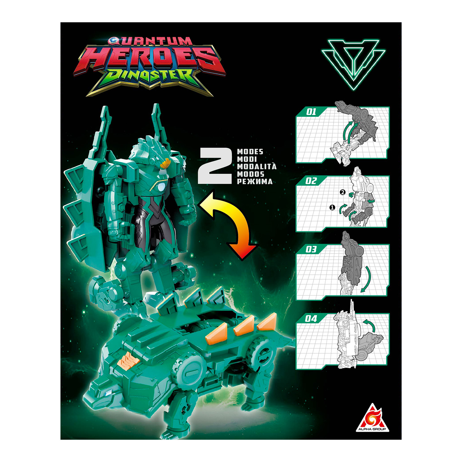 Фигурка Dinoster Оз Дино-бот - фото 5