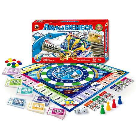 Настольная игра Sima-Land Акулы бизнеса