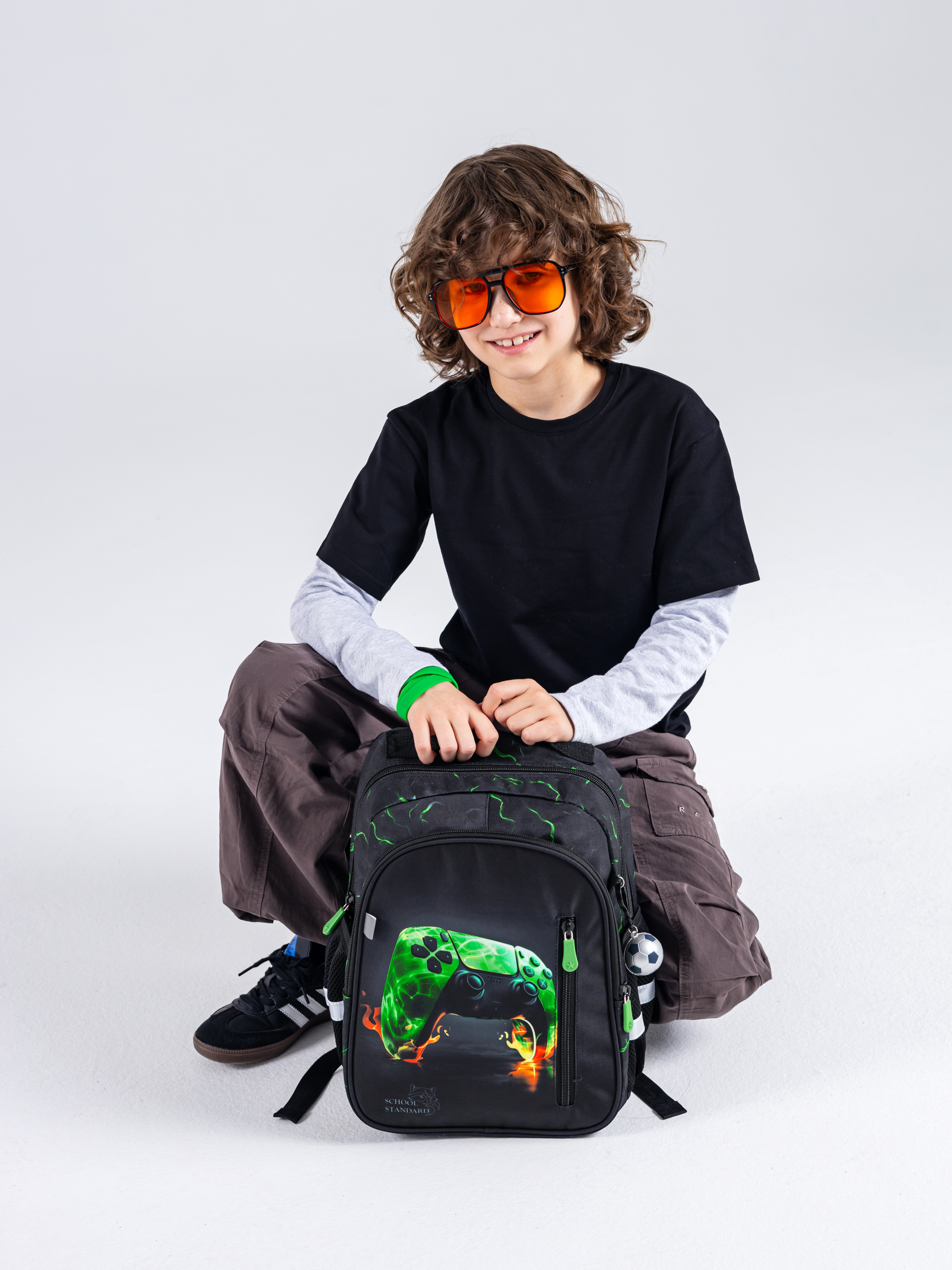 Рюкзак School Standard первокласснику набор 4 в 1 - фото 6