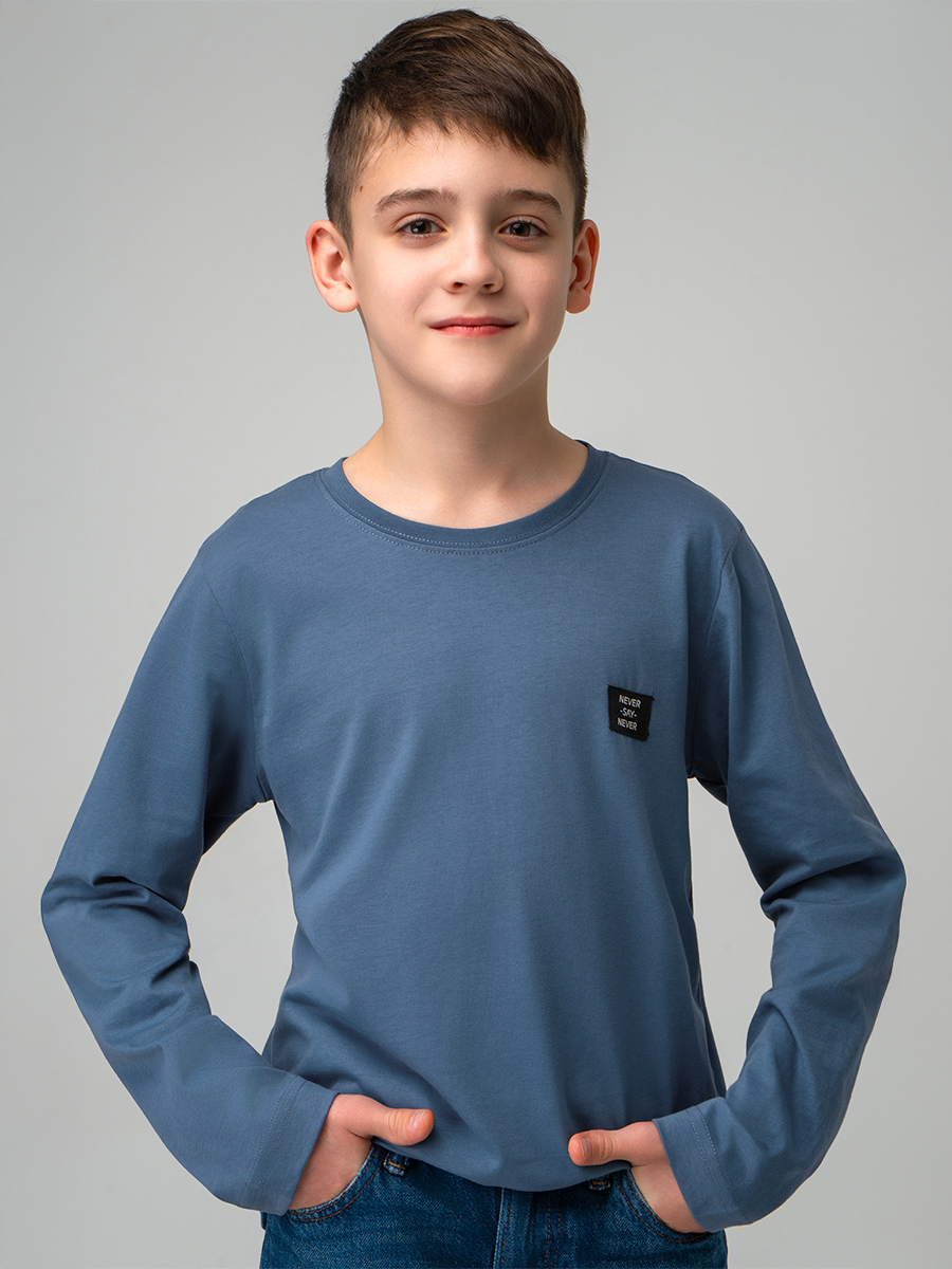 Лонгслив BONITO KIDS SS6096джинсовый - фото 2