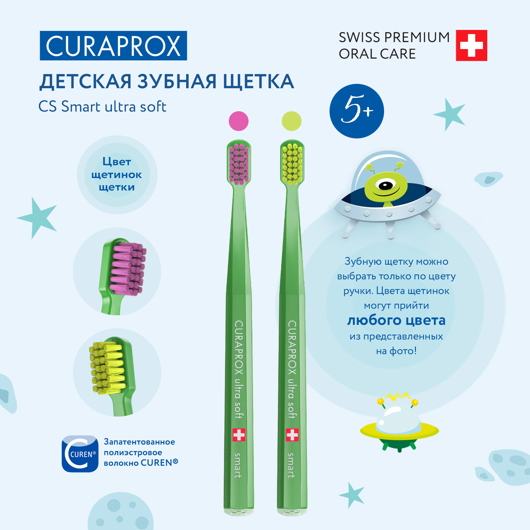 Зубная щетка классическая Curaprox - фото 2