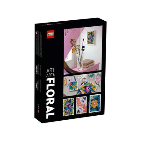 Конструктор LEGO Art Цветочное искусство блочный