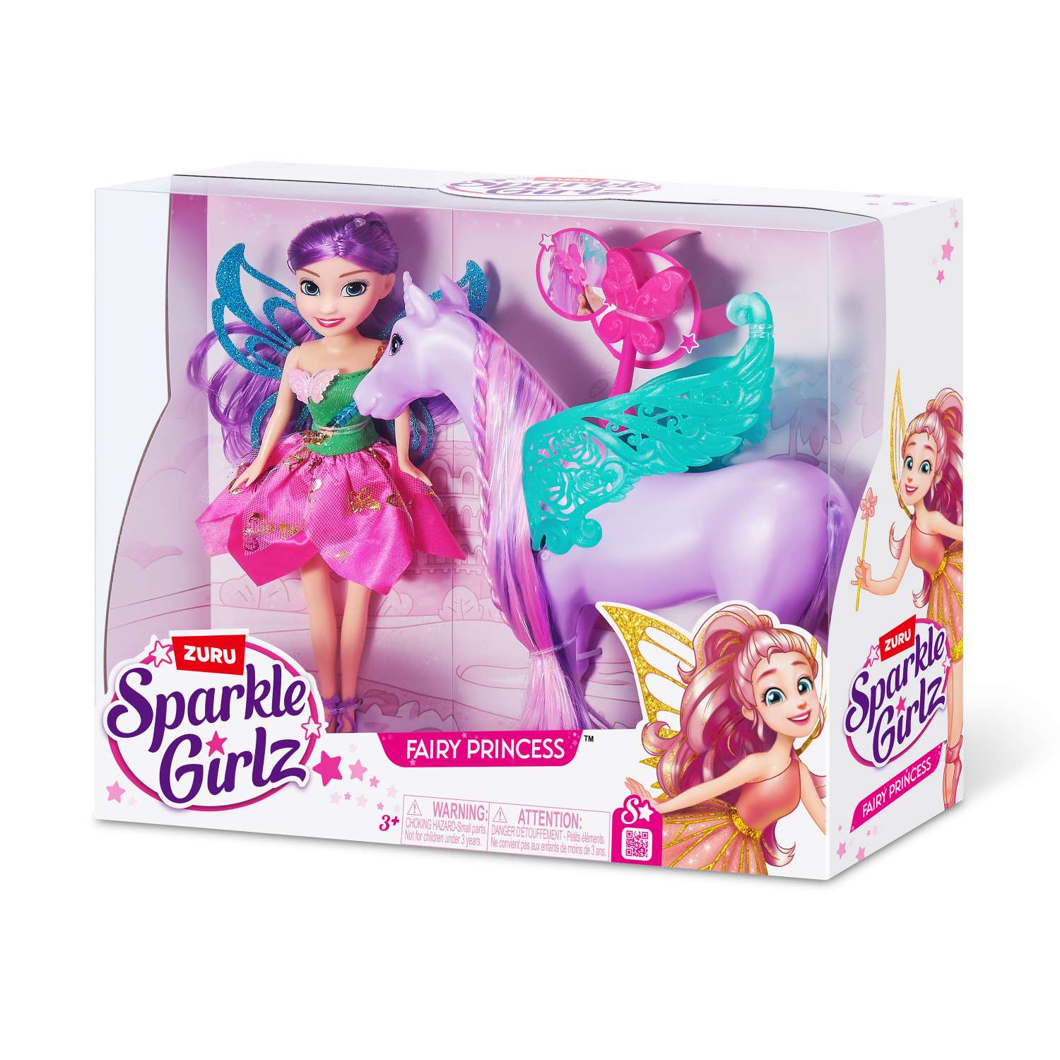 Кукла модельная Zuru Sparkle Girlz Фея и единорог 100413 - фото 11