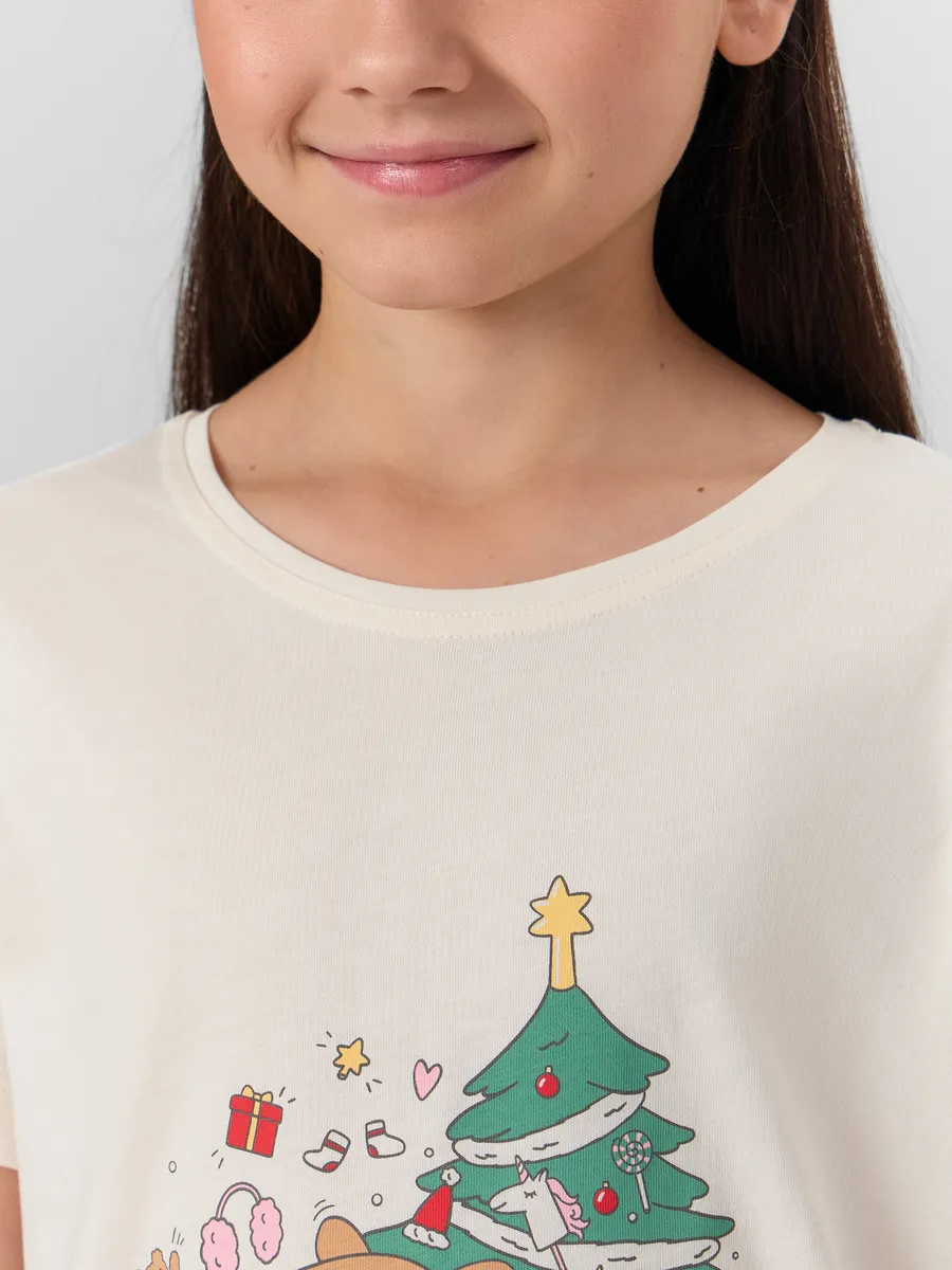 Пижама Mark Formelle (Марк Формэль) 567727/молочный +клетка на молочном - фото 6