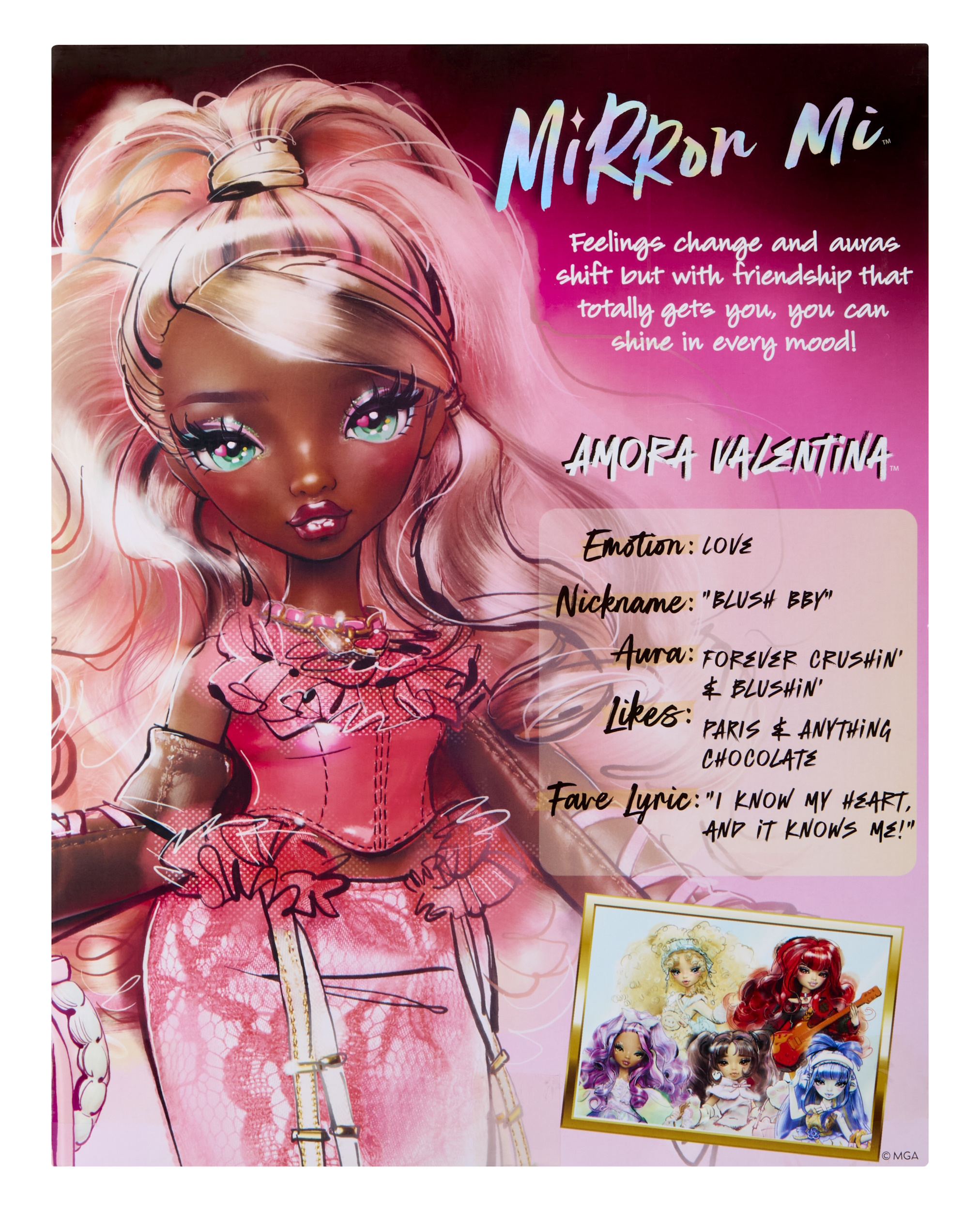 Кукла модельная MirrorMi Amora Valentina 253518 - фото 13