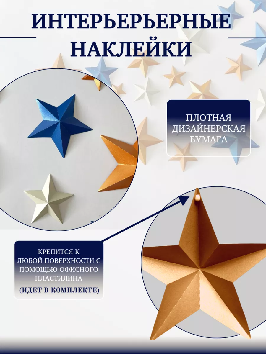 Наклейка PaperInspiration Art Звезды - фото 2