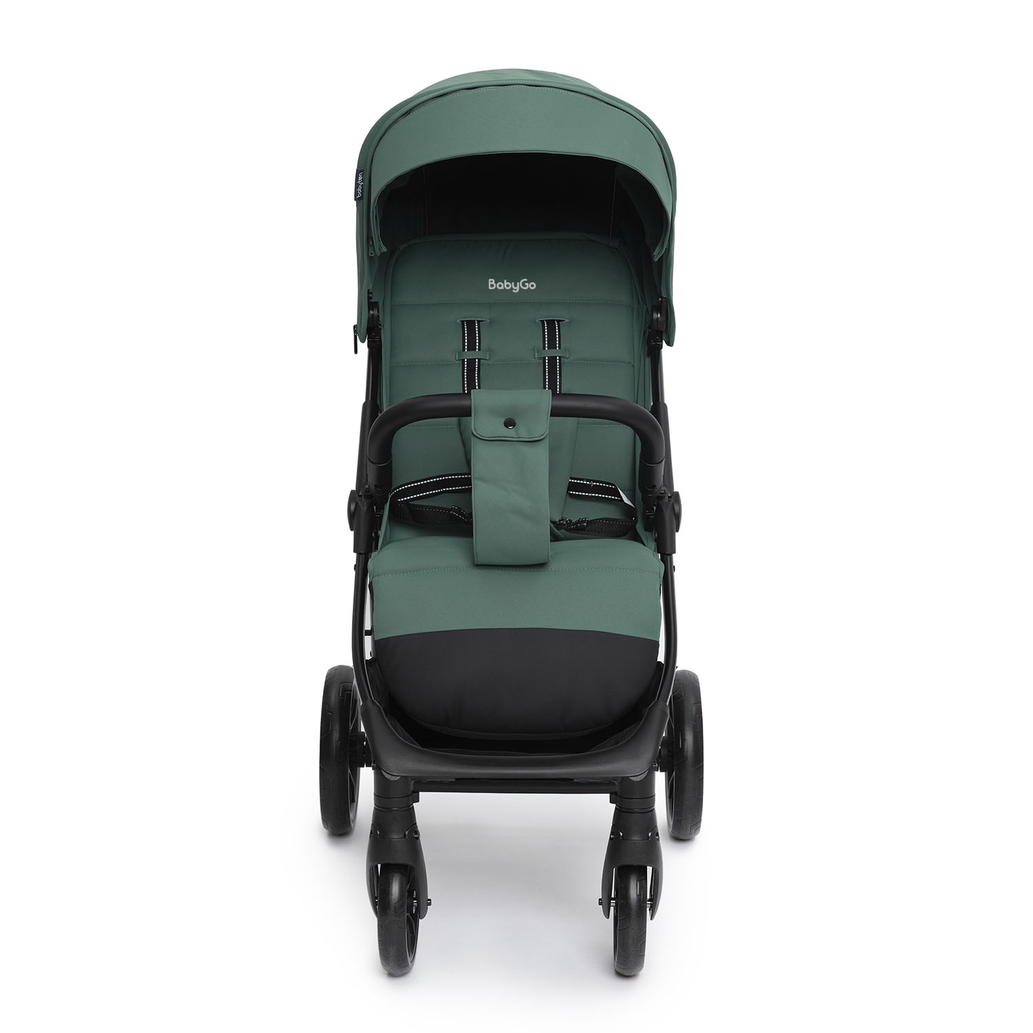 Коляска прогулочная BabyGo Magic New зеленый - фото 17