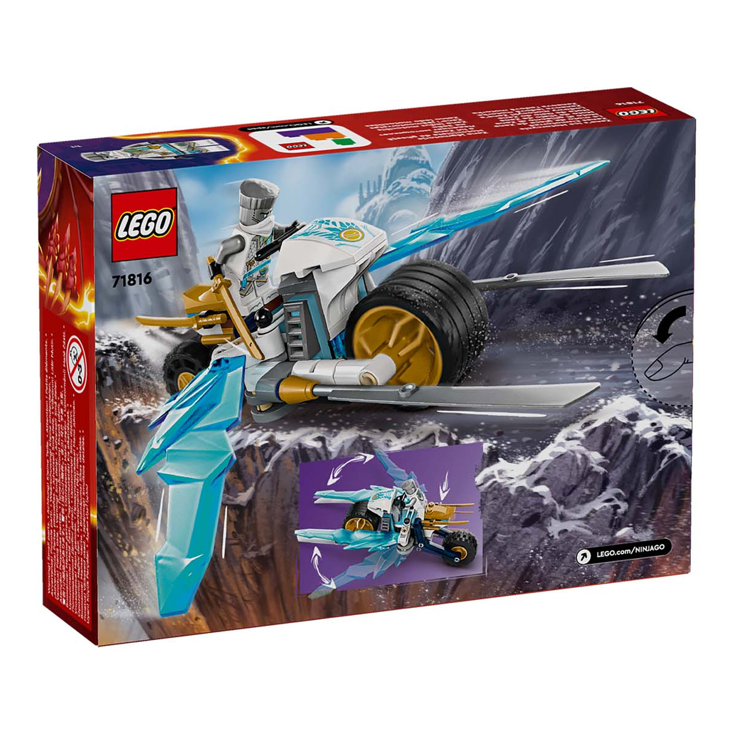 Конструктор LEGO NINJAGO 84 дет. - фото 3