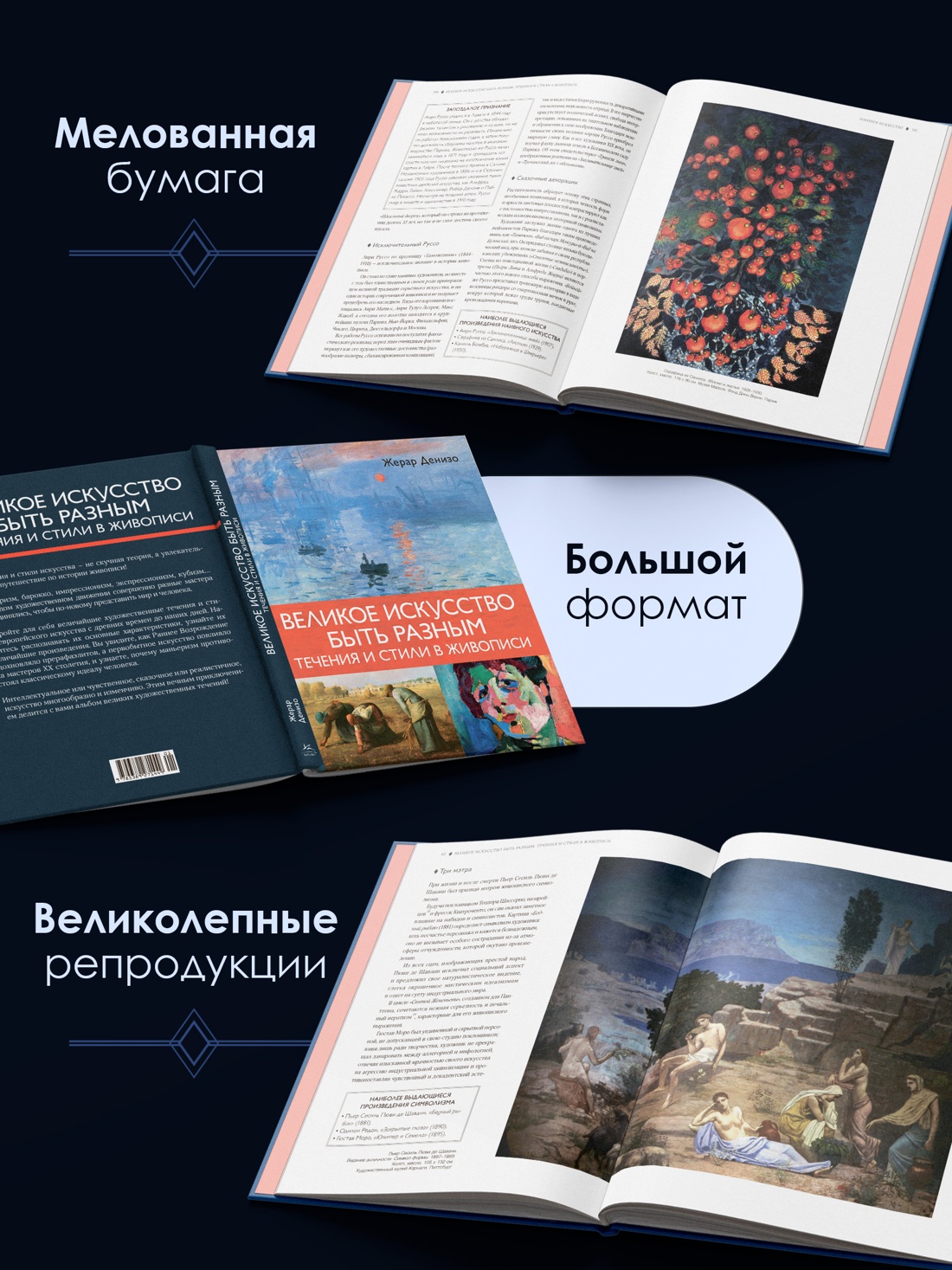 Книга КОЛИБРИ Денизо Ж Великое искусство быть разным Течения и стили в живописи Арт тренд - фото 9