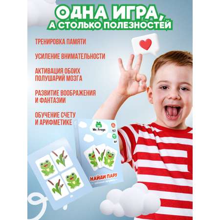 Настольная игра Mr. Frogo Мемори