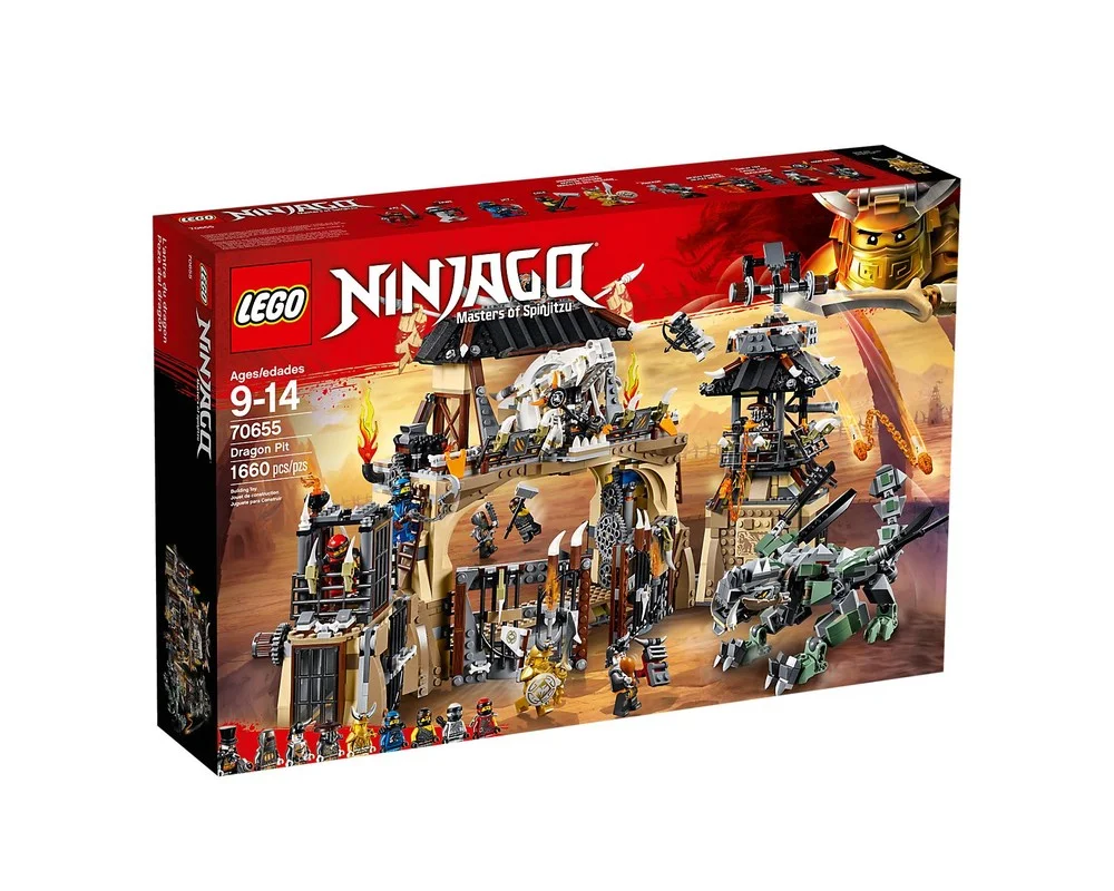 Конструктор LEGO NINJAGO 70655 1619 дет. - фото 3