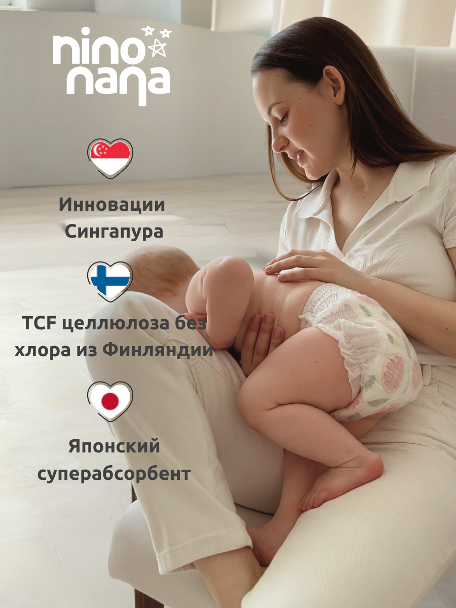 Трусики Nino Nana XXL (15-23 кг) 3 шт. - фото 12