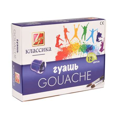 Краски гуашь Луч 12 цв.