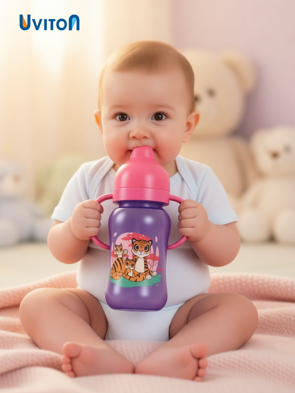 Поильник Uviton 270 мл 1 шт. - фото 7