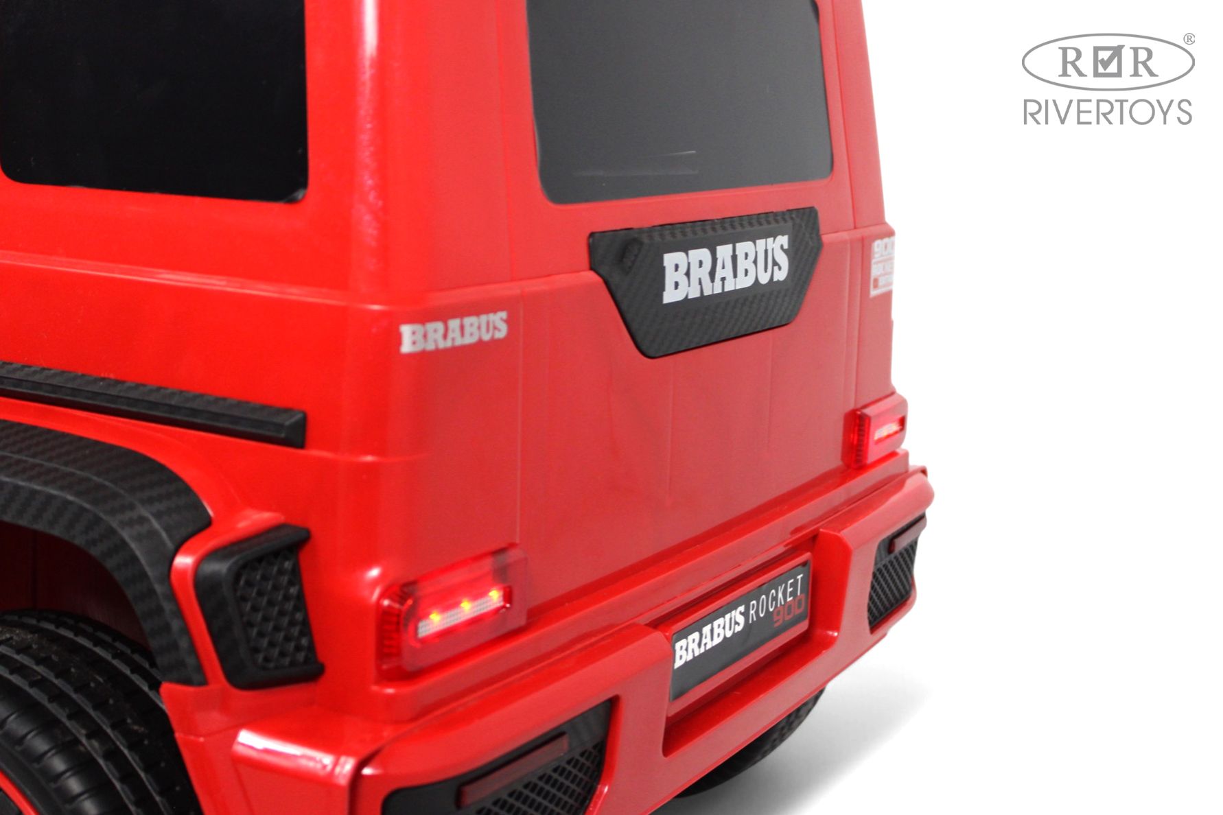 Электромобиль RIVERTOYS Mercedes Z999ZZ-RED С пультом ДУ - фото 7