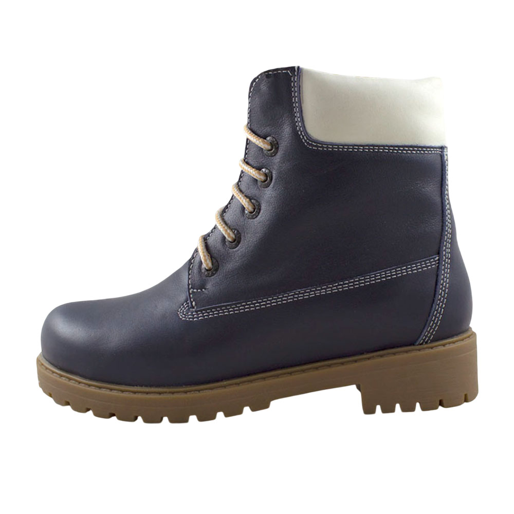 Ботинки Europen 1661Ш-СВ EUROPEN Ботинки для двочки,синий кожа - фото 1