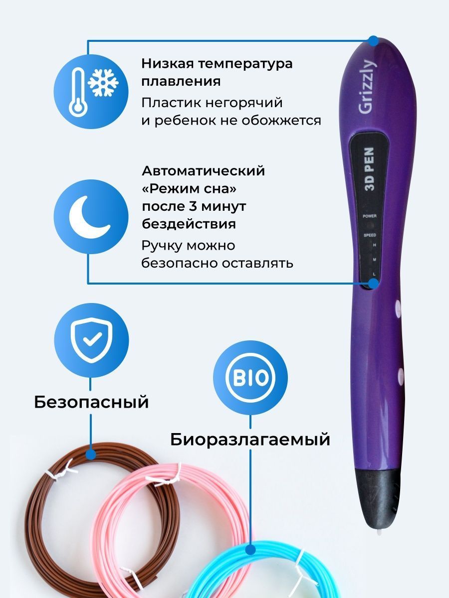 3D ручка ECC Market Grizzly - фото 5